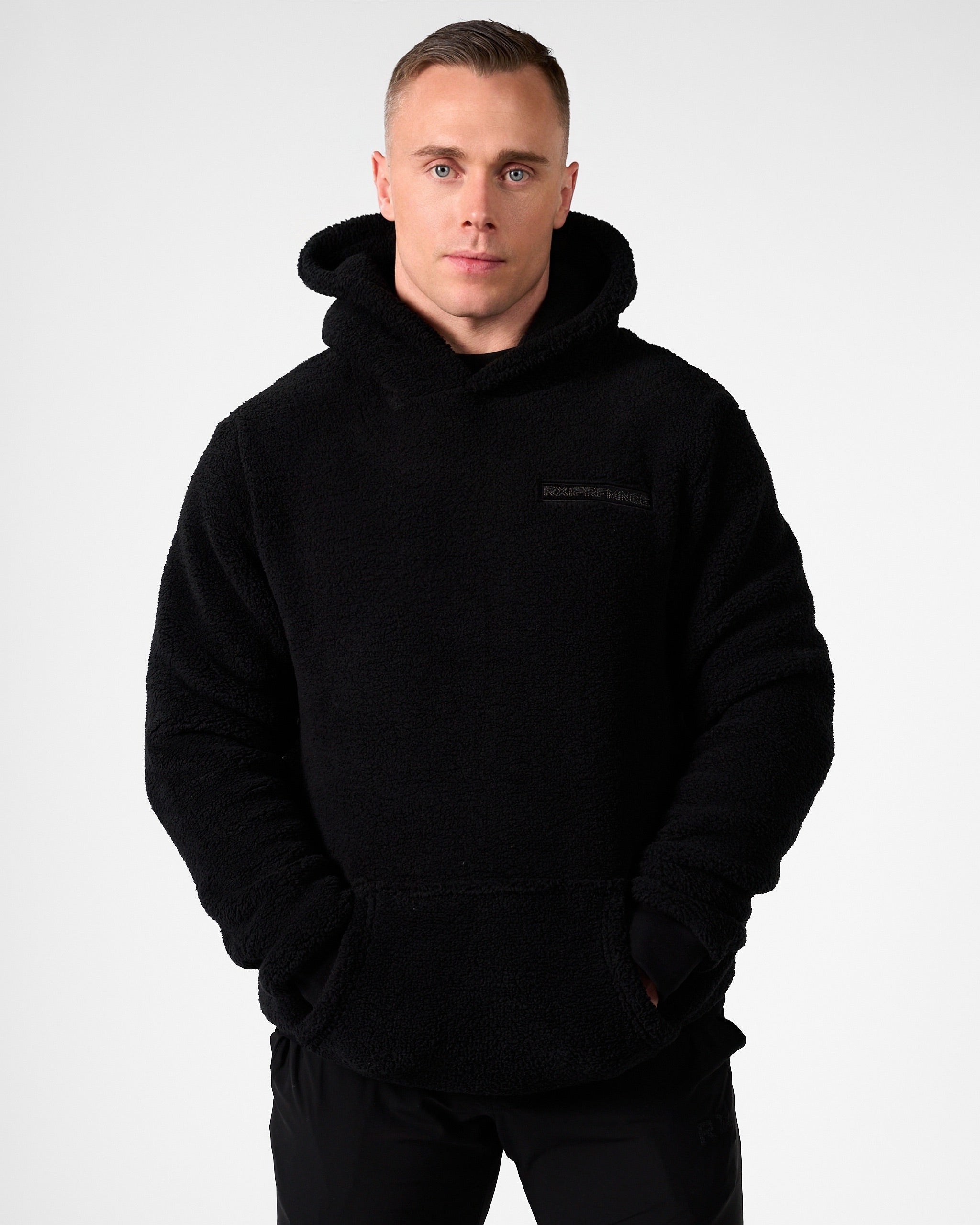 Teddy Hoodie Black – Rx Performance