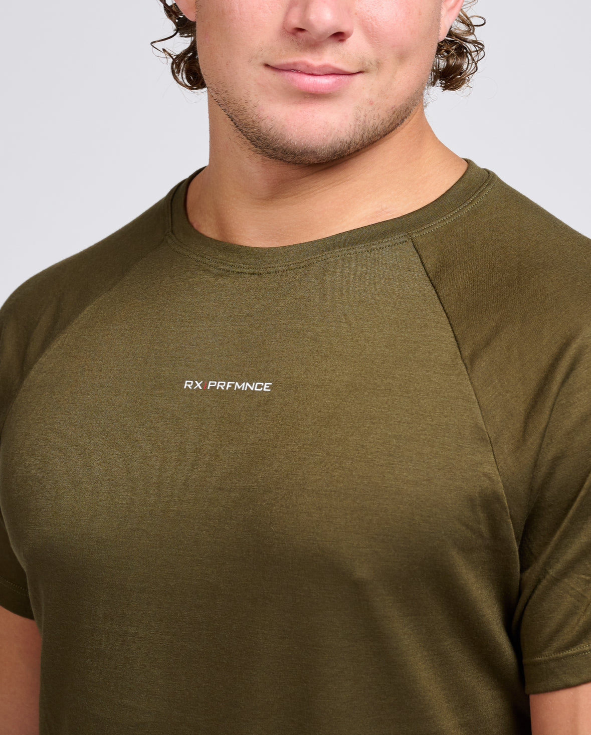 Prfmnce T-Shirt Khaki Green-3