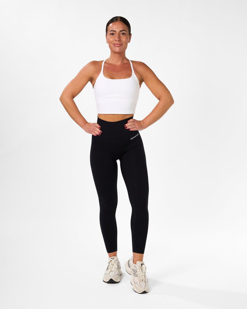 Isabel Crop Top White