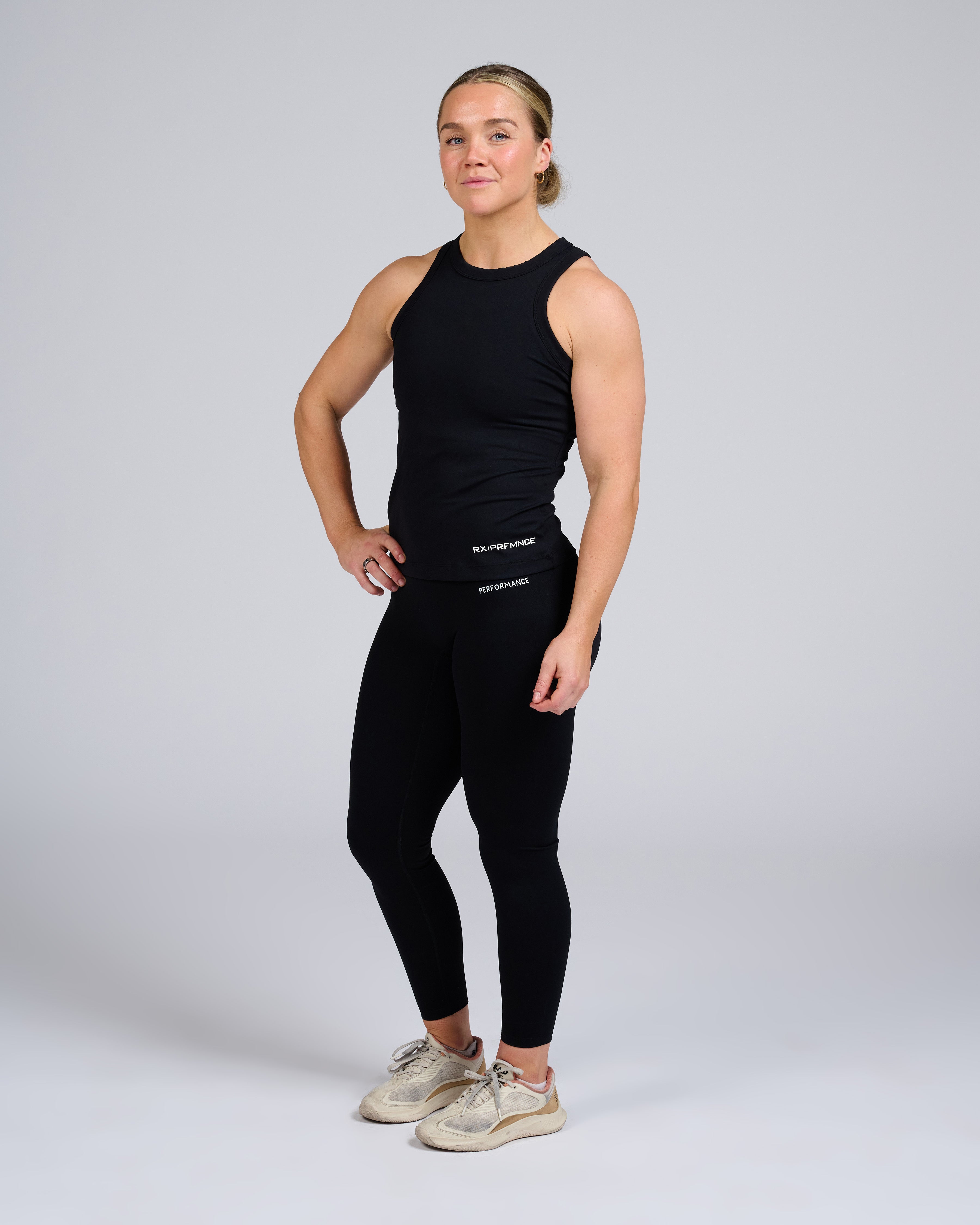 Grace Tank Top Black-3