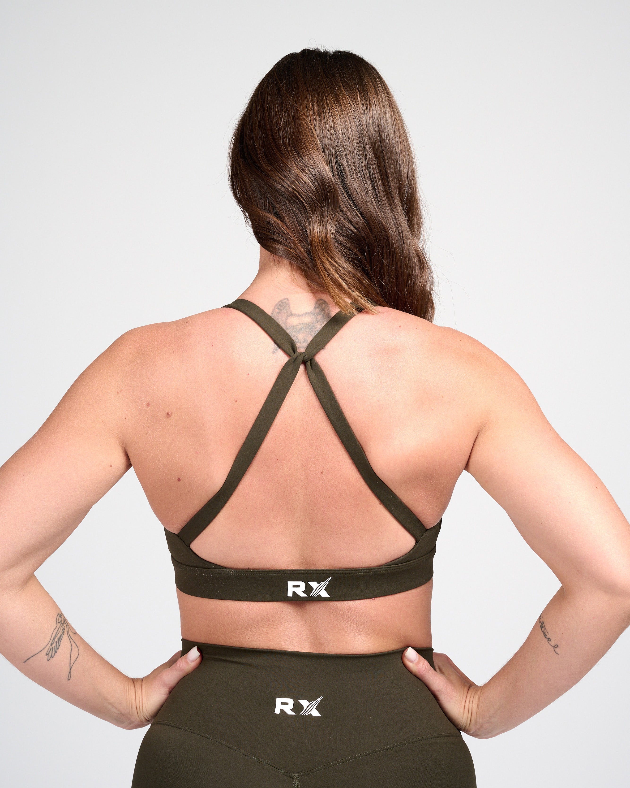 Isabel Sport Bra Forest Night-3