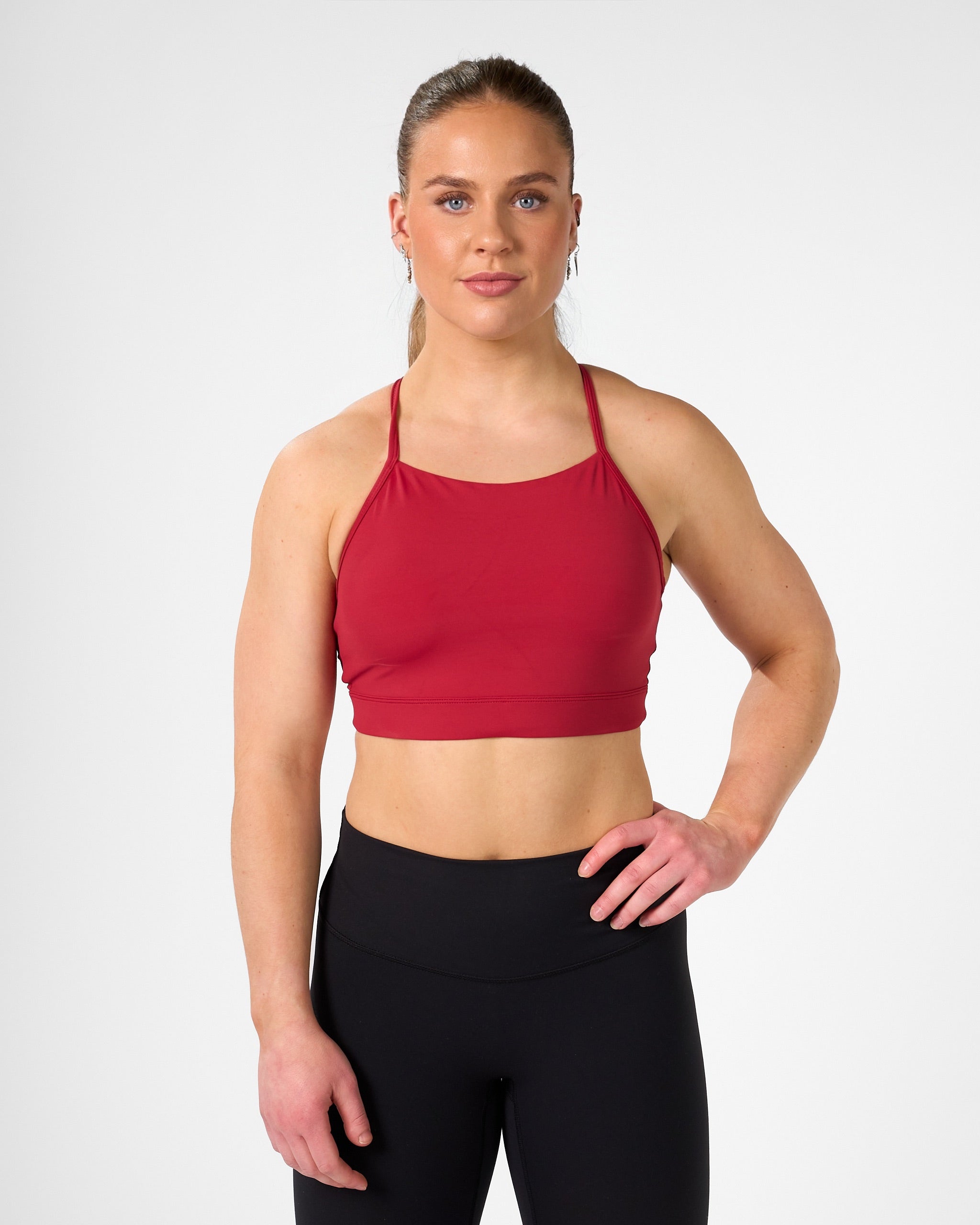 Nancy Sport Bra Red Velvet