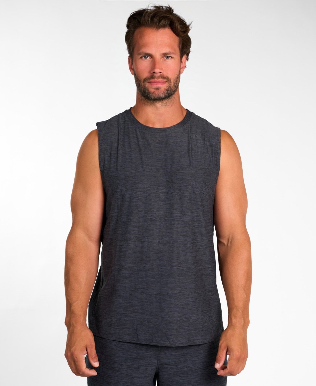 Core Tank Top Charcoal