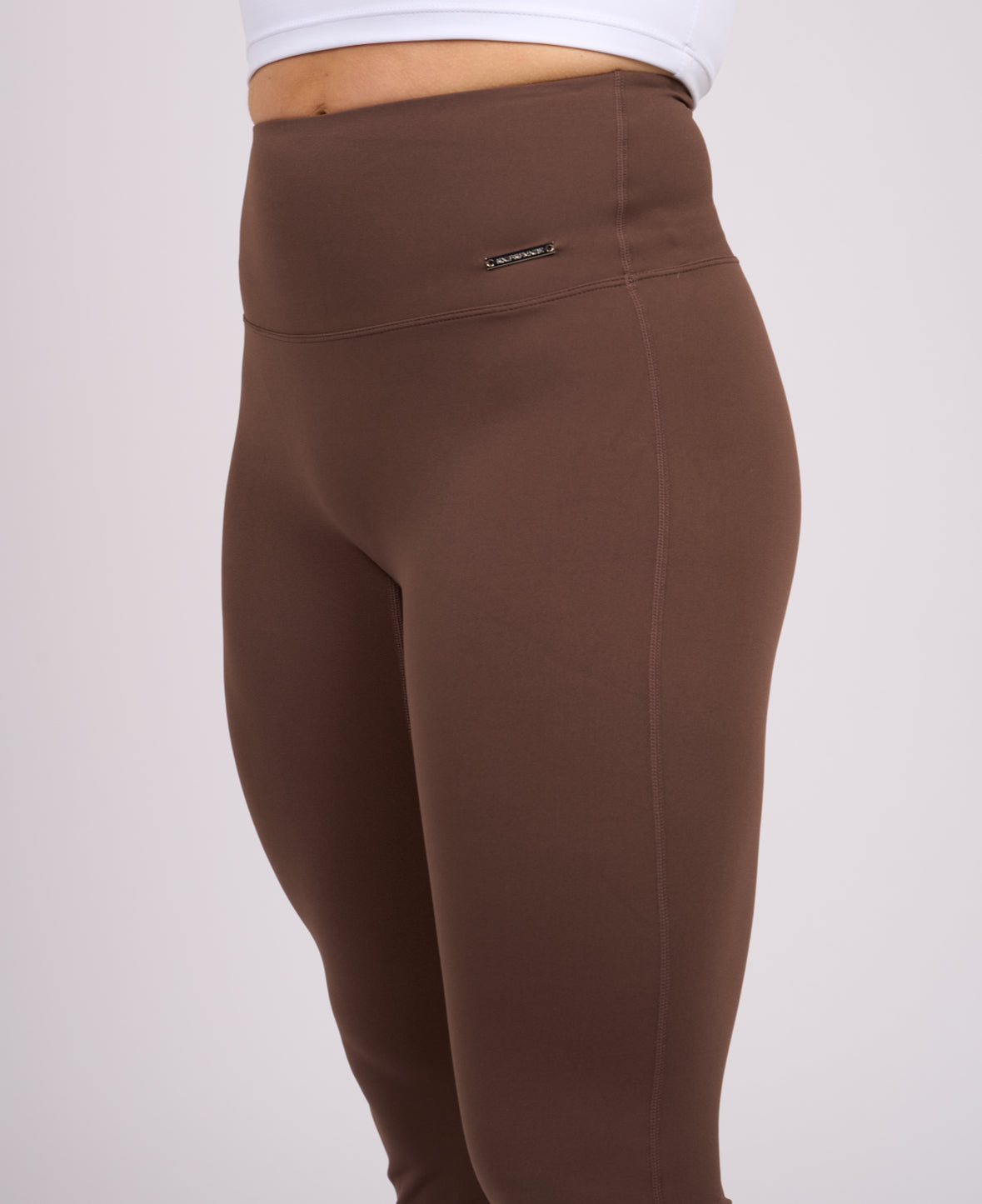 Flare Tights Mocha-5