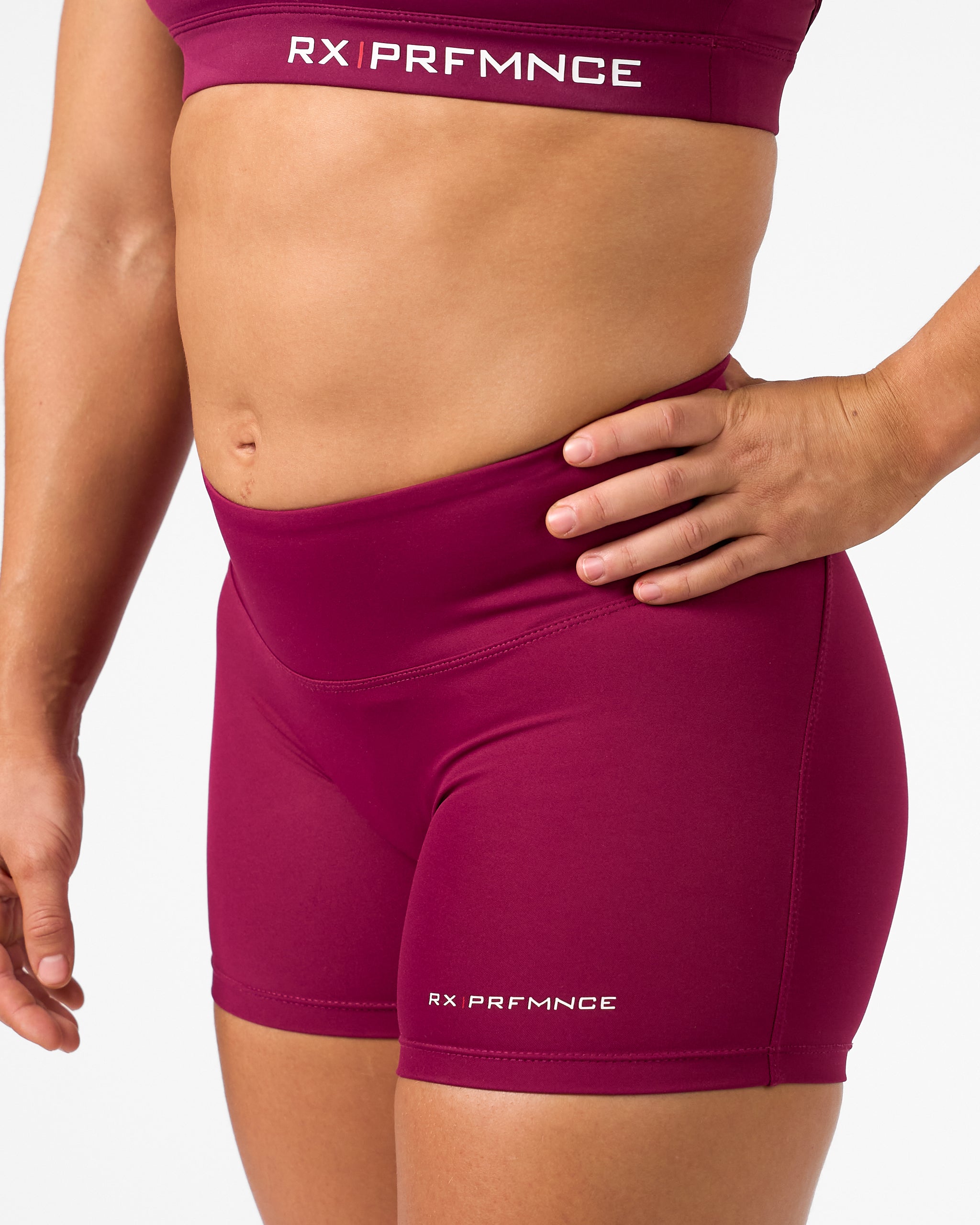 Prfmnce Shorts Raspberry Red-3