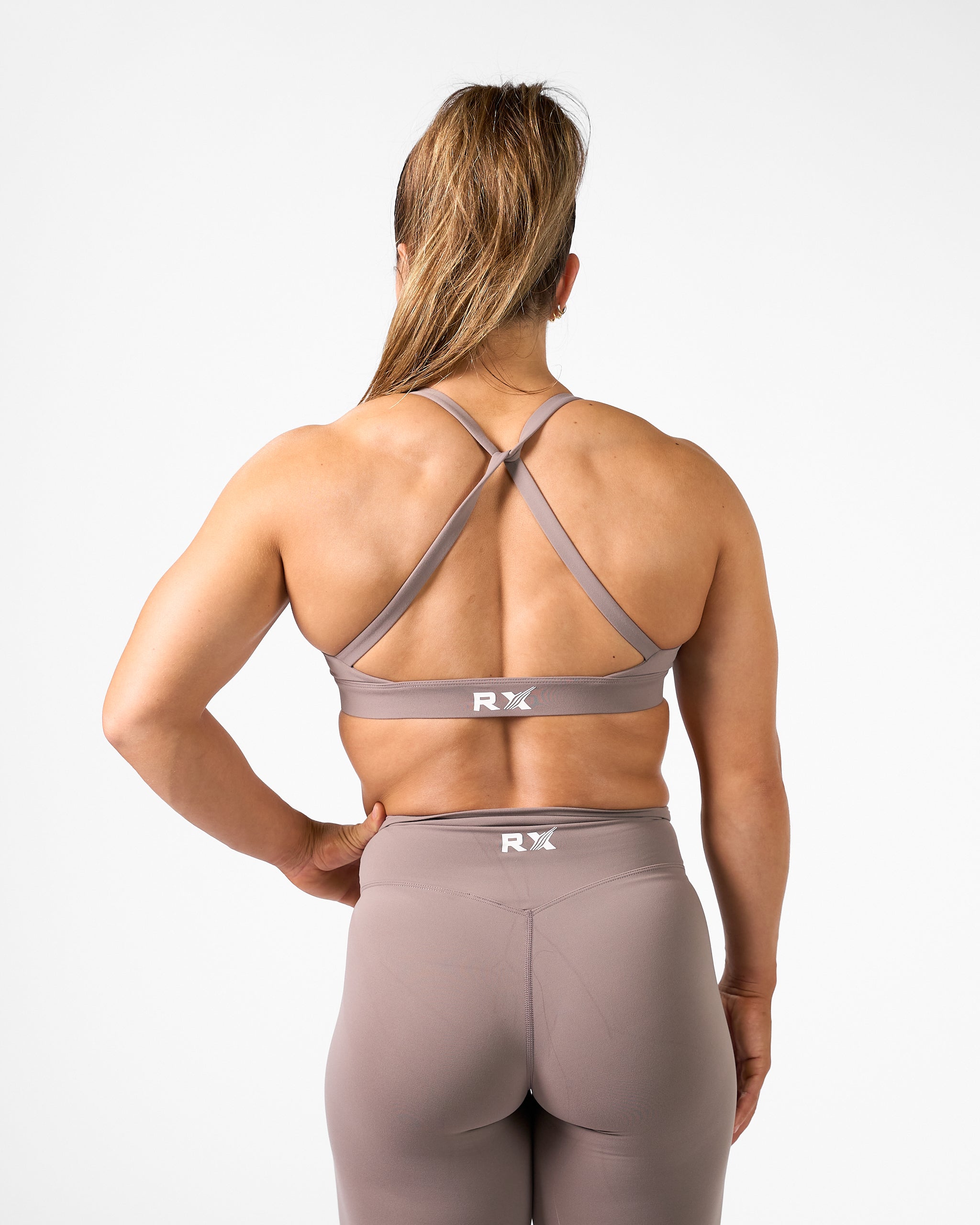 Isabel Sport Bra Greige-3