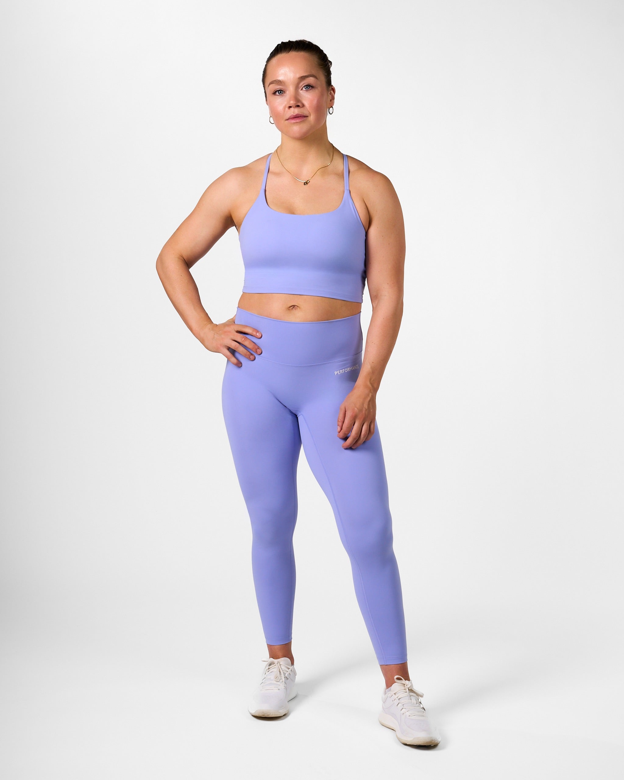Isabel Crop Top Sky Lavender-4