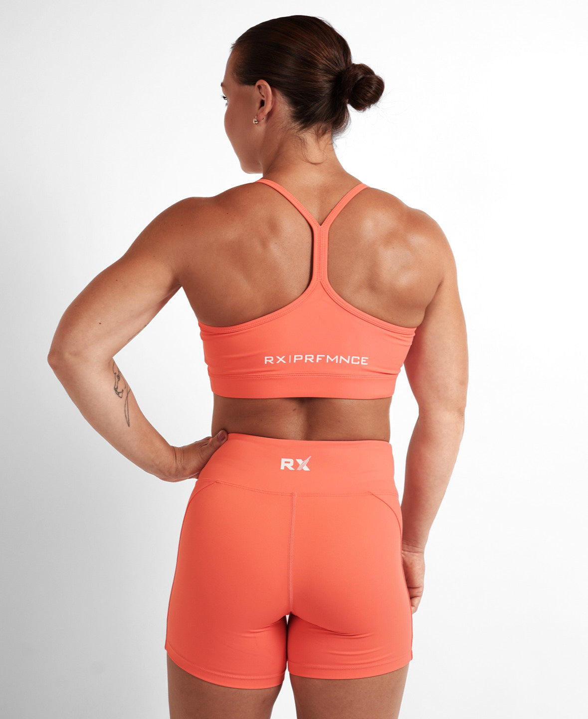 Nancy Sport Bra Sunset Coral-2