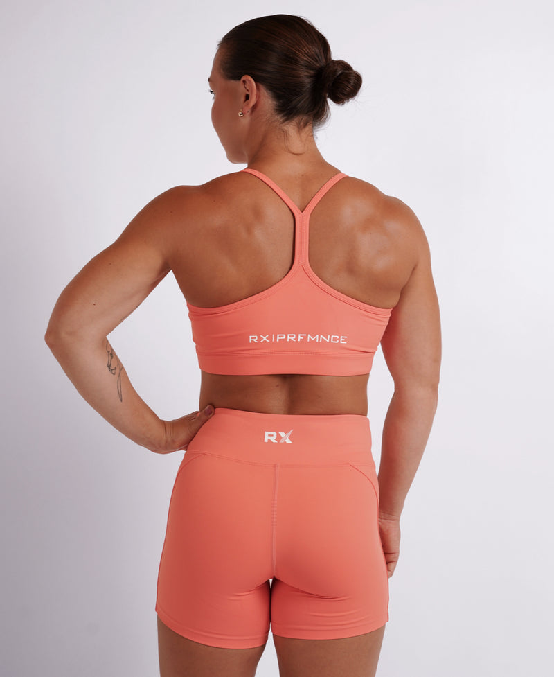 Nancy Sport Bra Sunset Coral