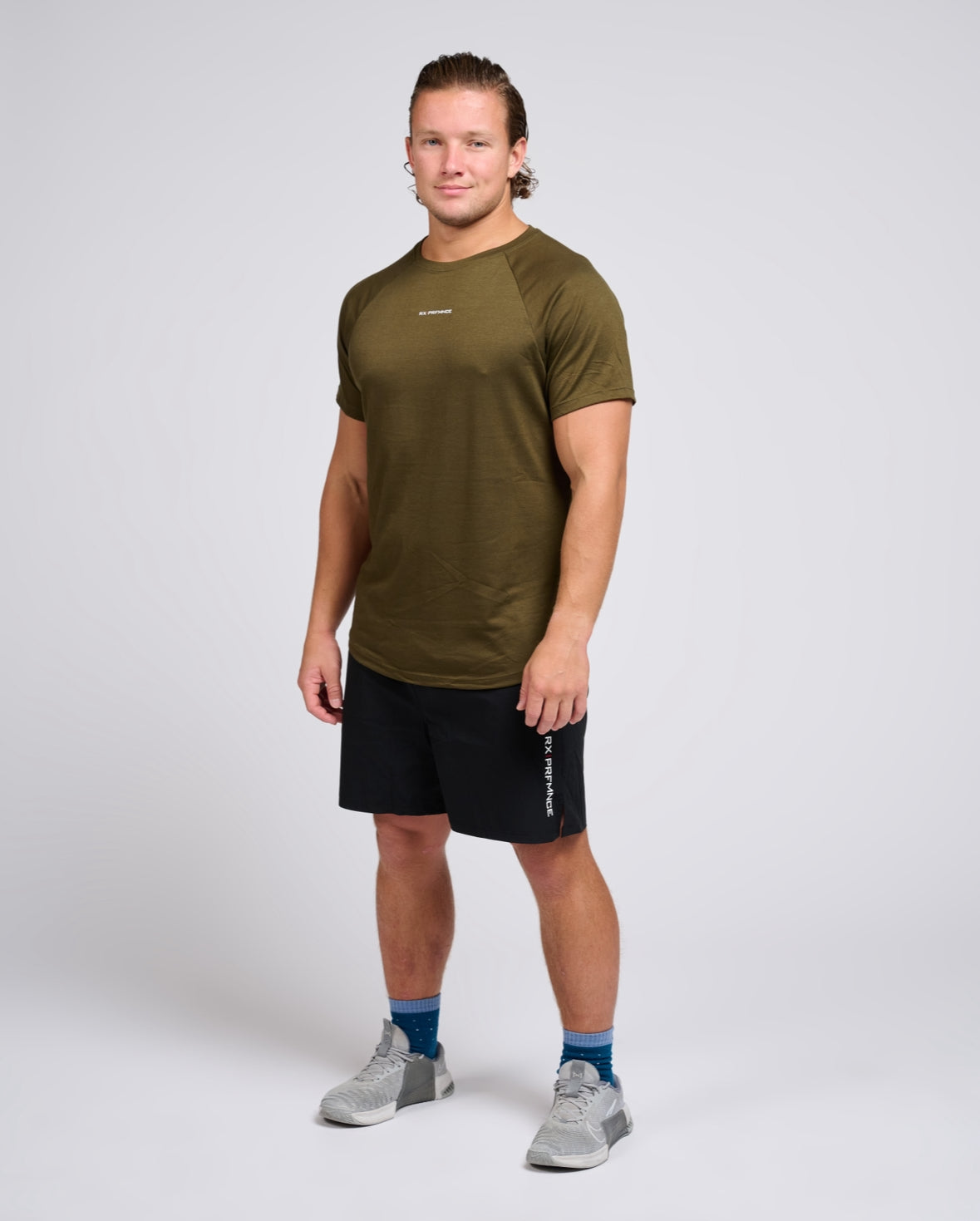Prfmnce T-Shirt Khaki Green-4