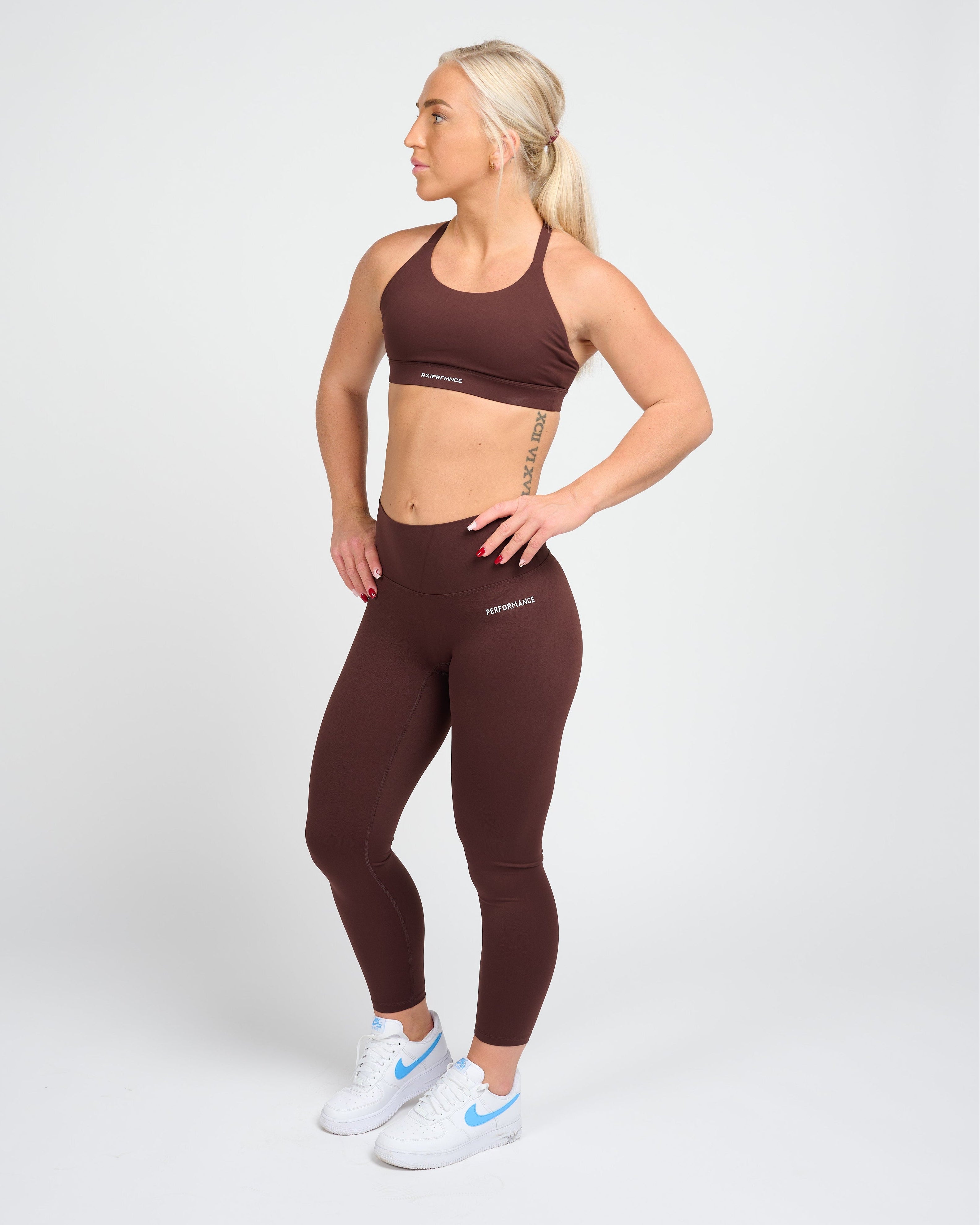 Isabel Tights Cherry Brown