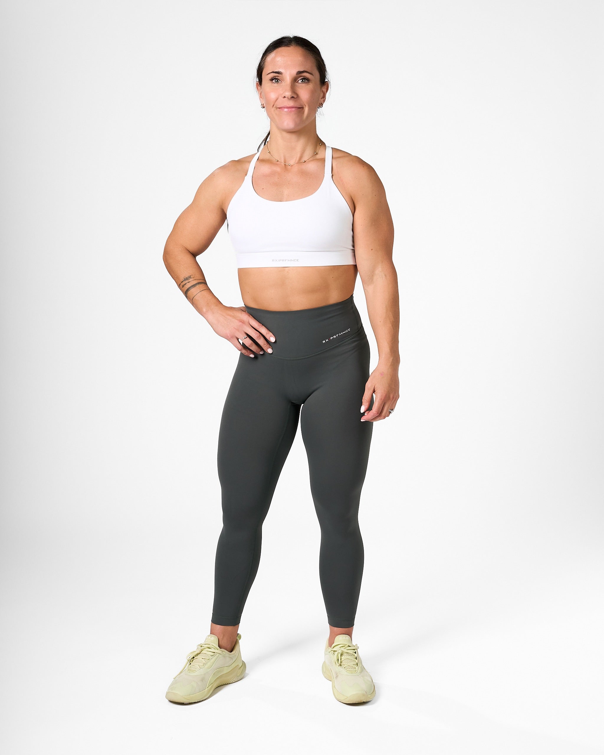 Isabel Sport Bra White-3