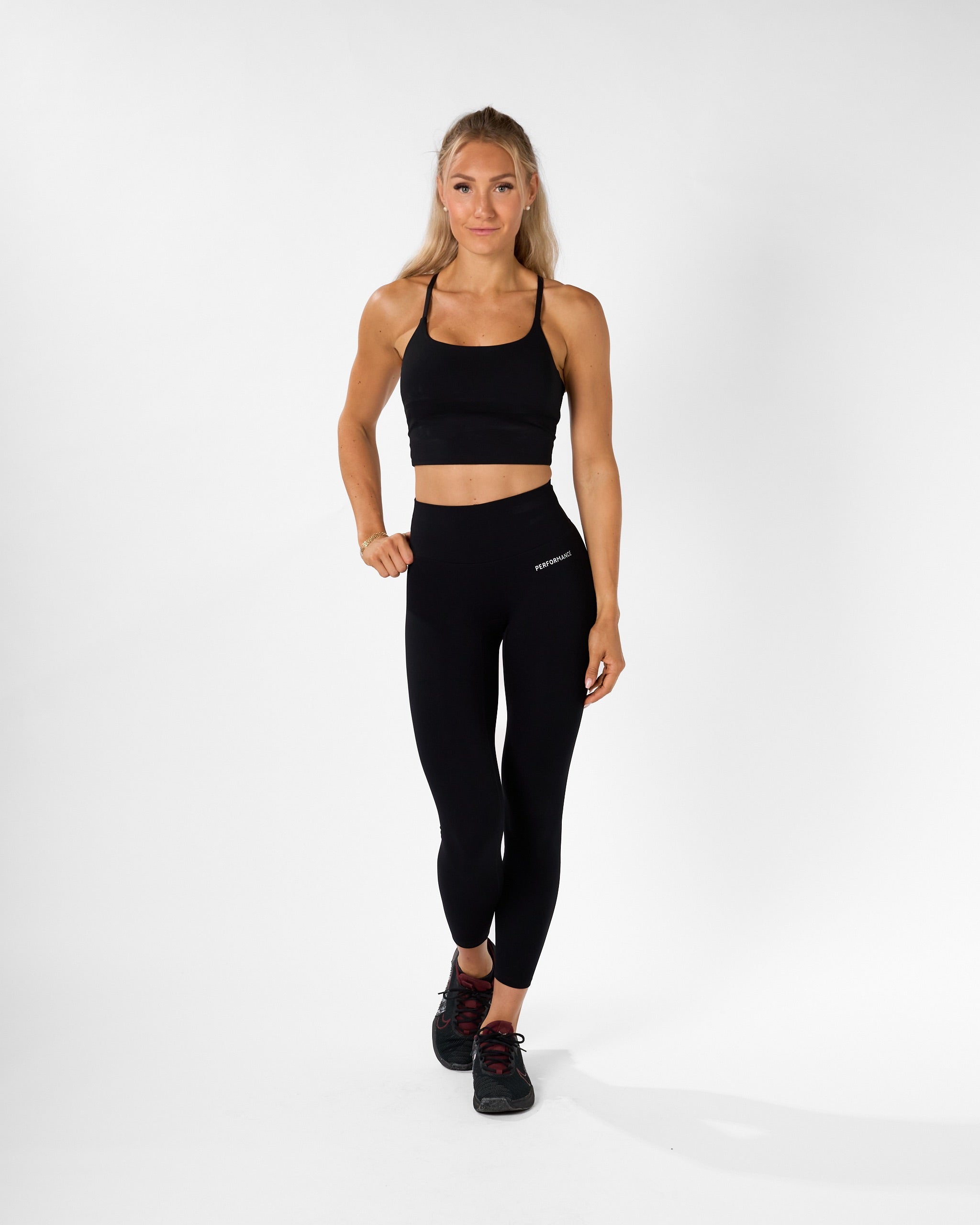 Isabel Crop Top Black-5