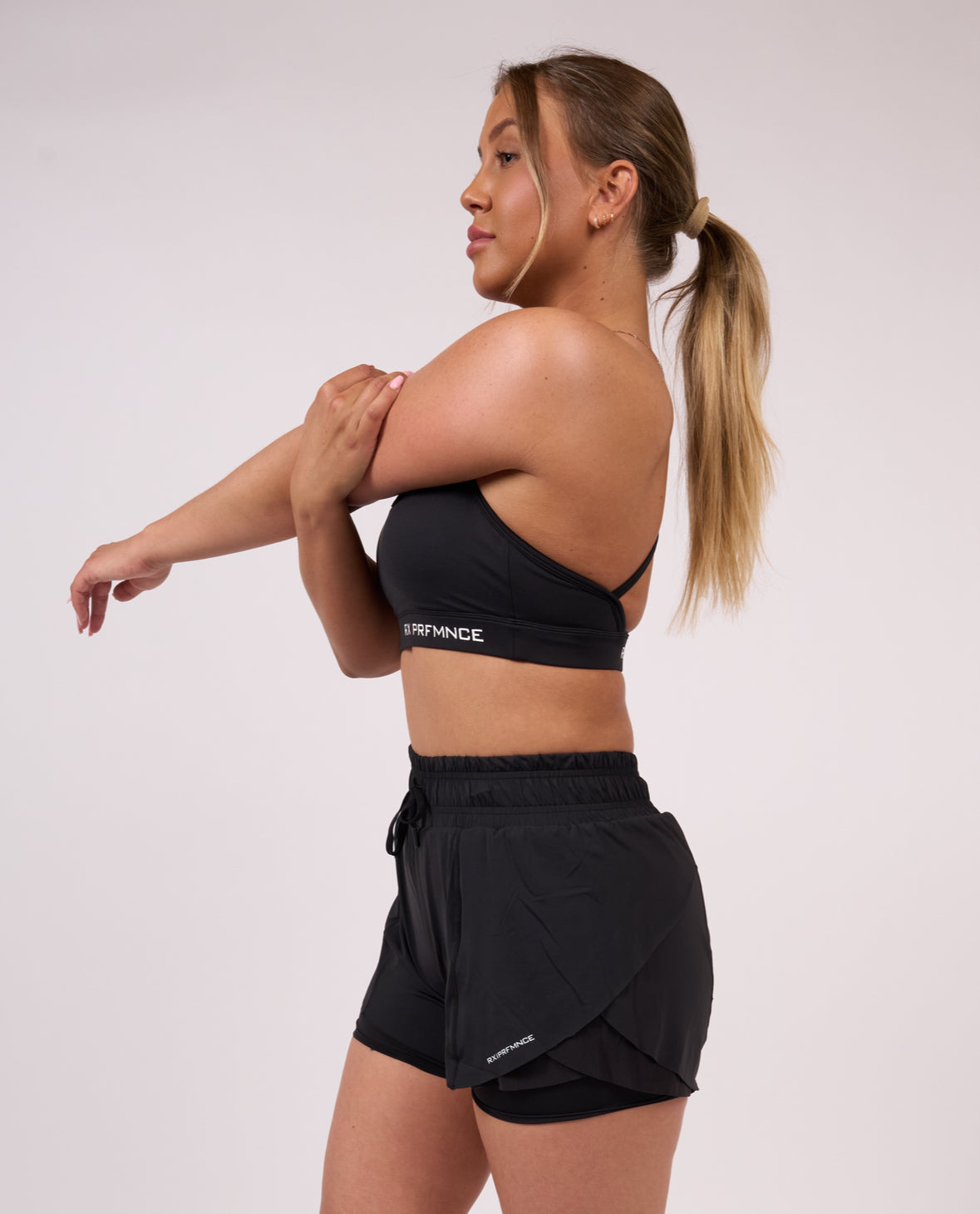 Performance Running Shorts Black-6