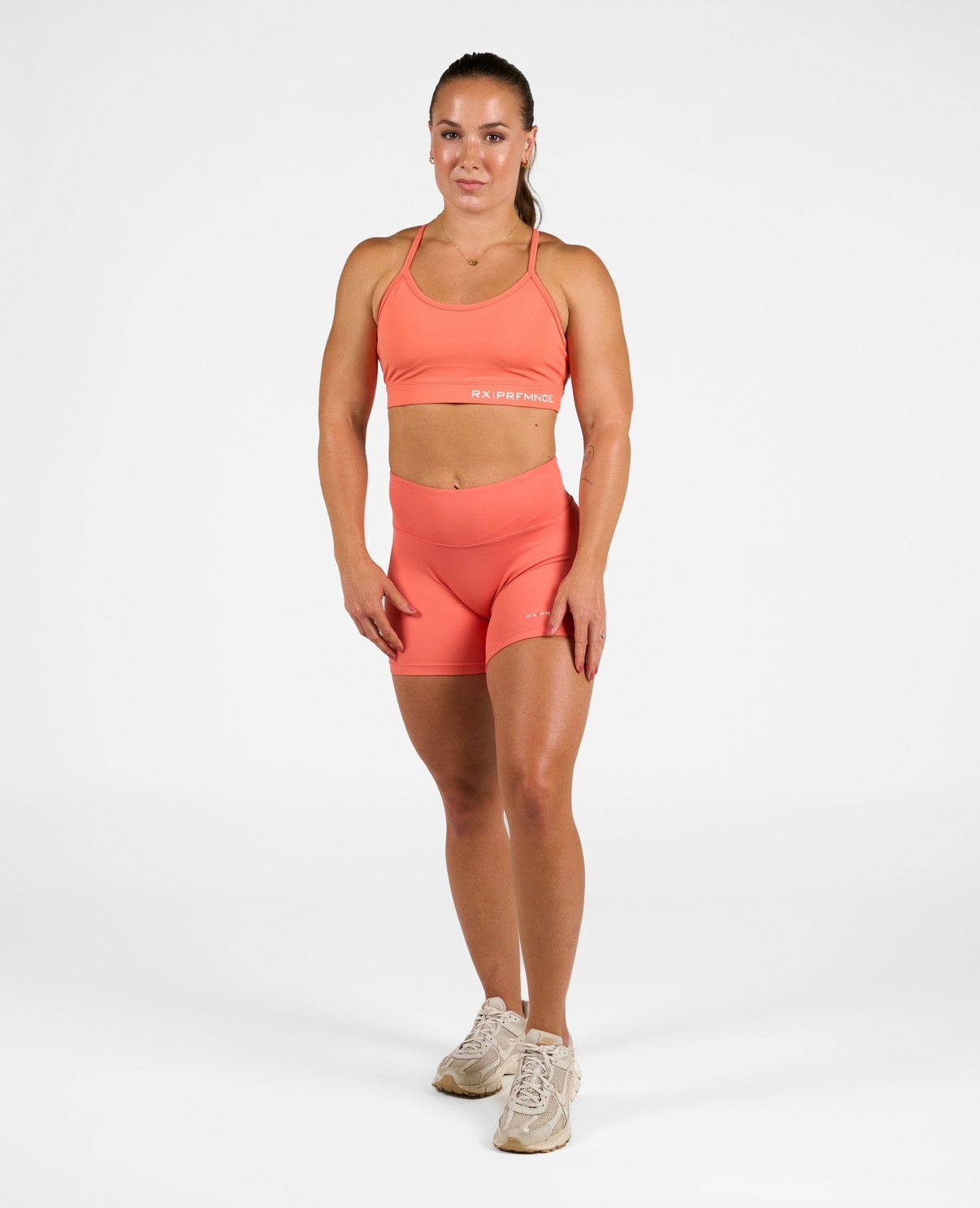 Barbara Sport Bra Sunset Coral-2