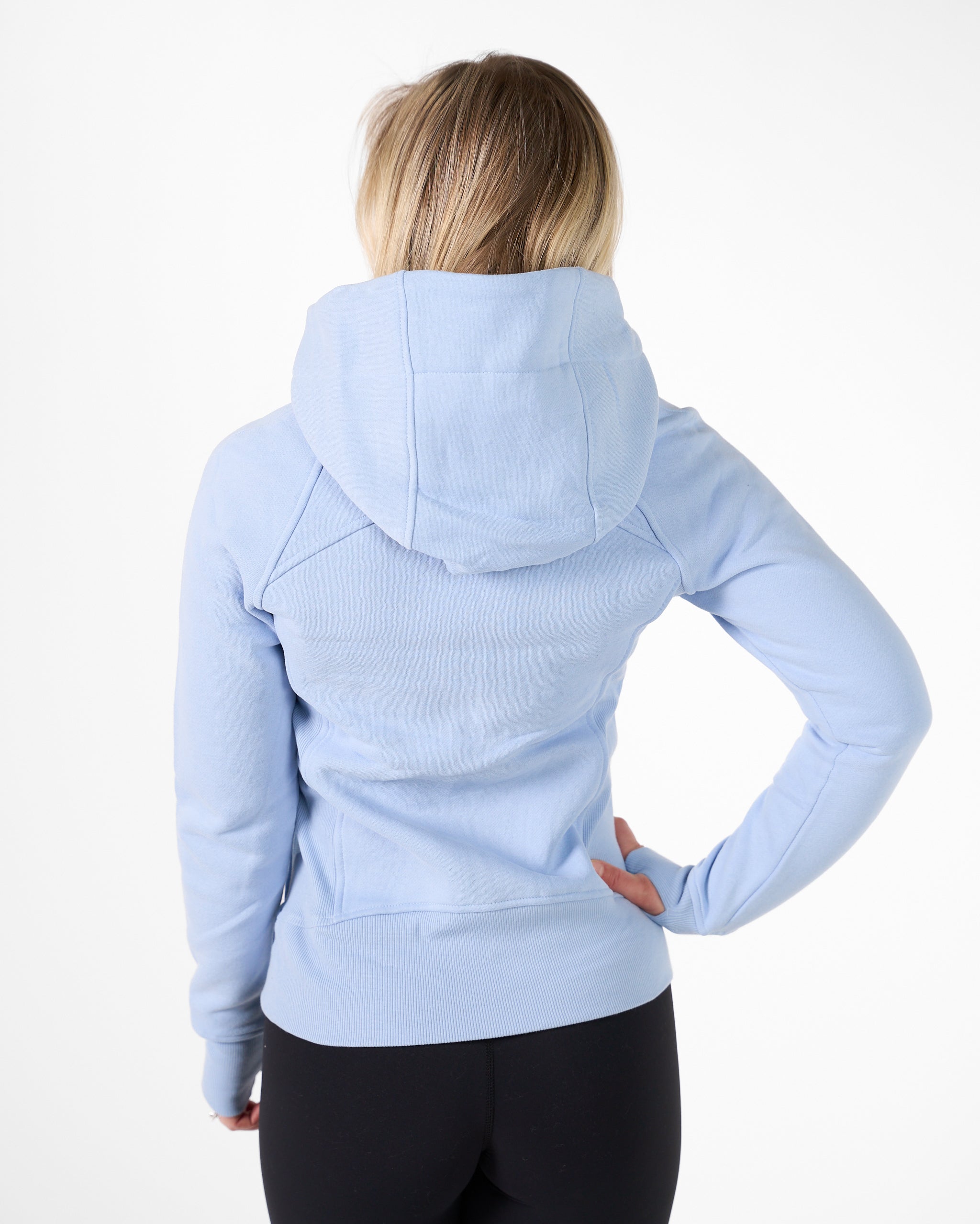 Karen Zip Hoodie Frozen Blue-3