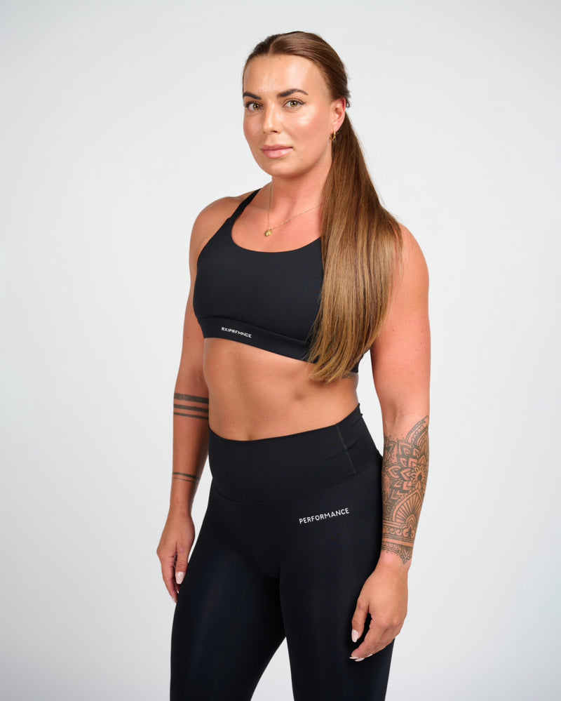 Isabel Sport Bra Black