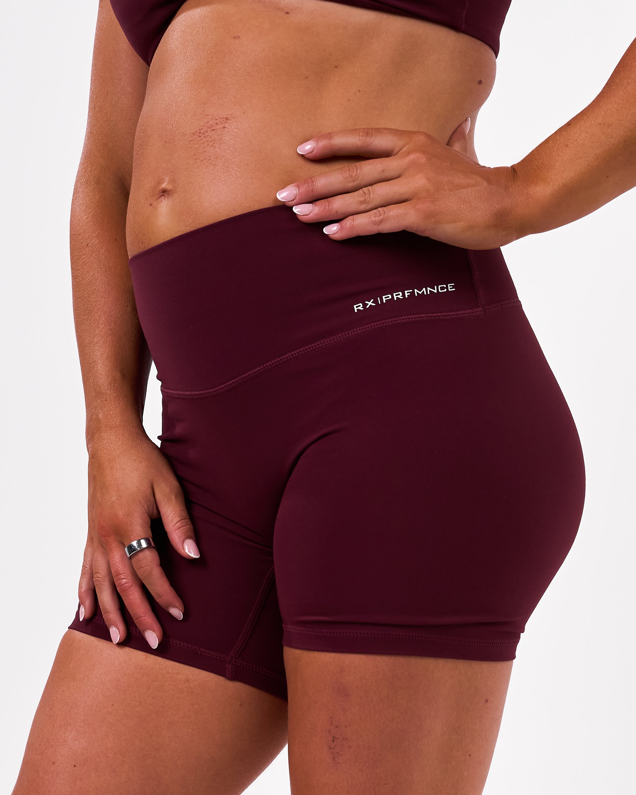 Kelly Shorts Deep Burgundy-3