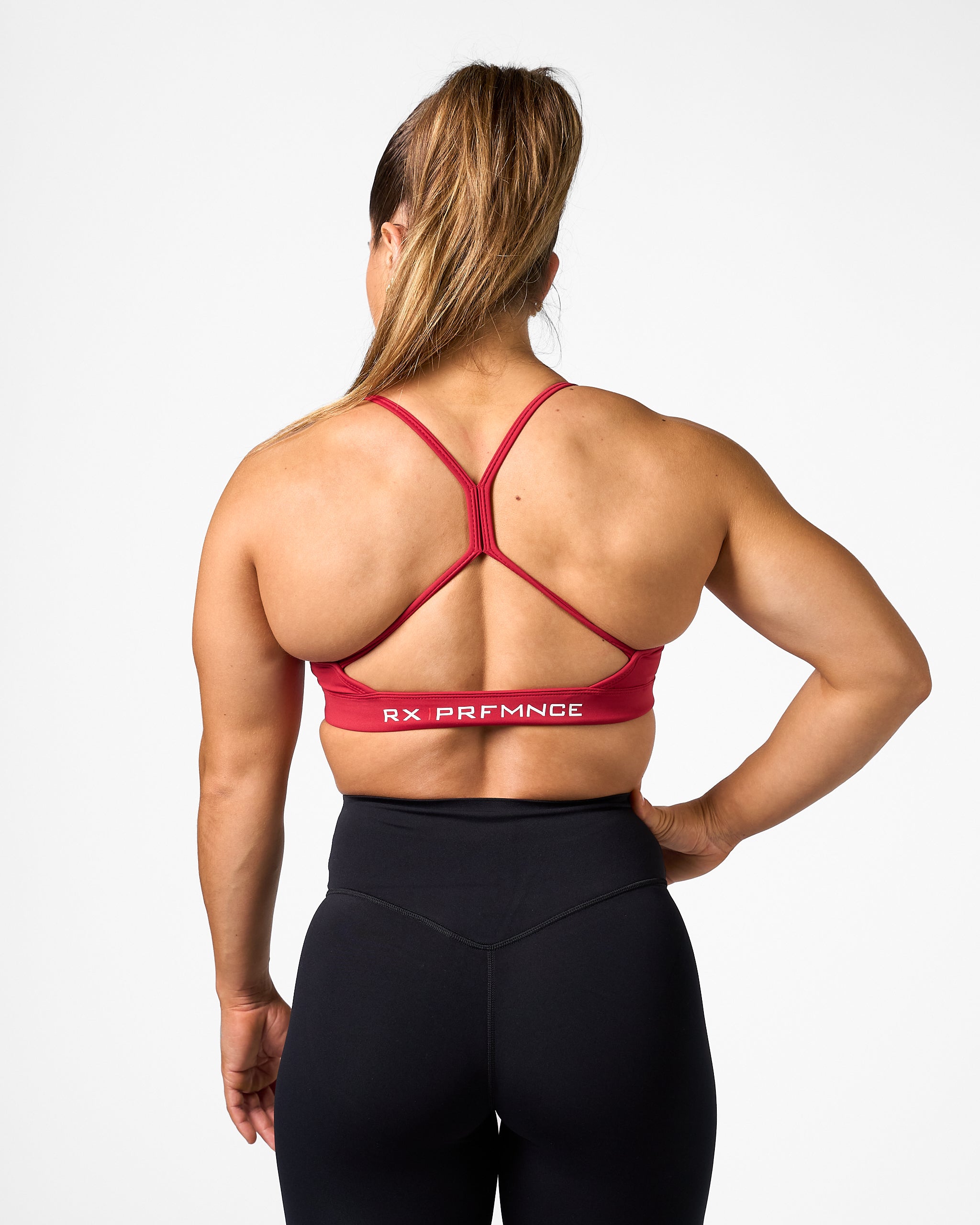 Barbara Sport Bra Red Velvet-4