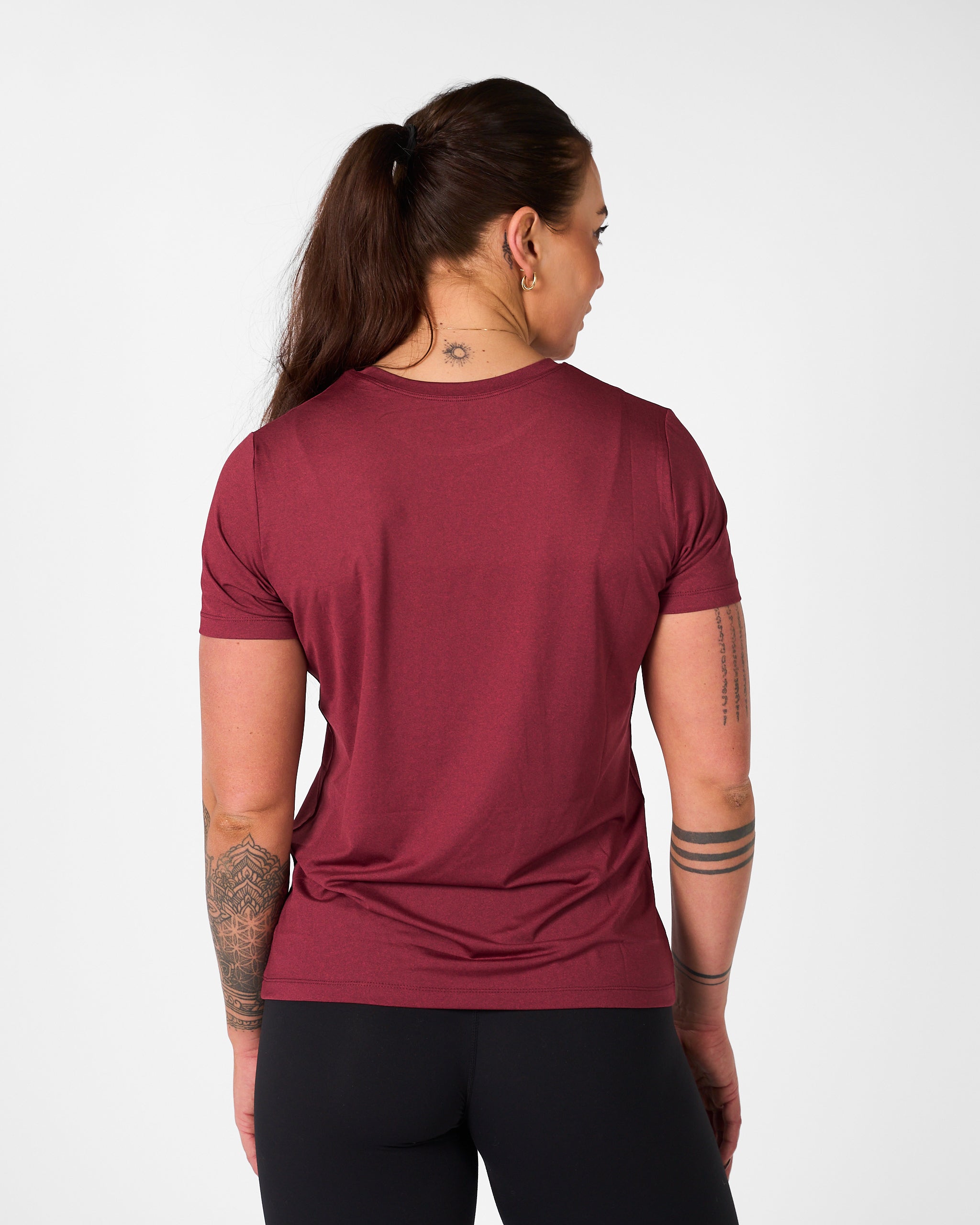 Comp Women´s T-shirt Burgundy-3