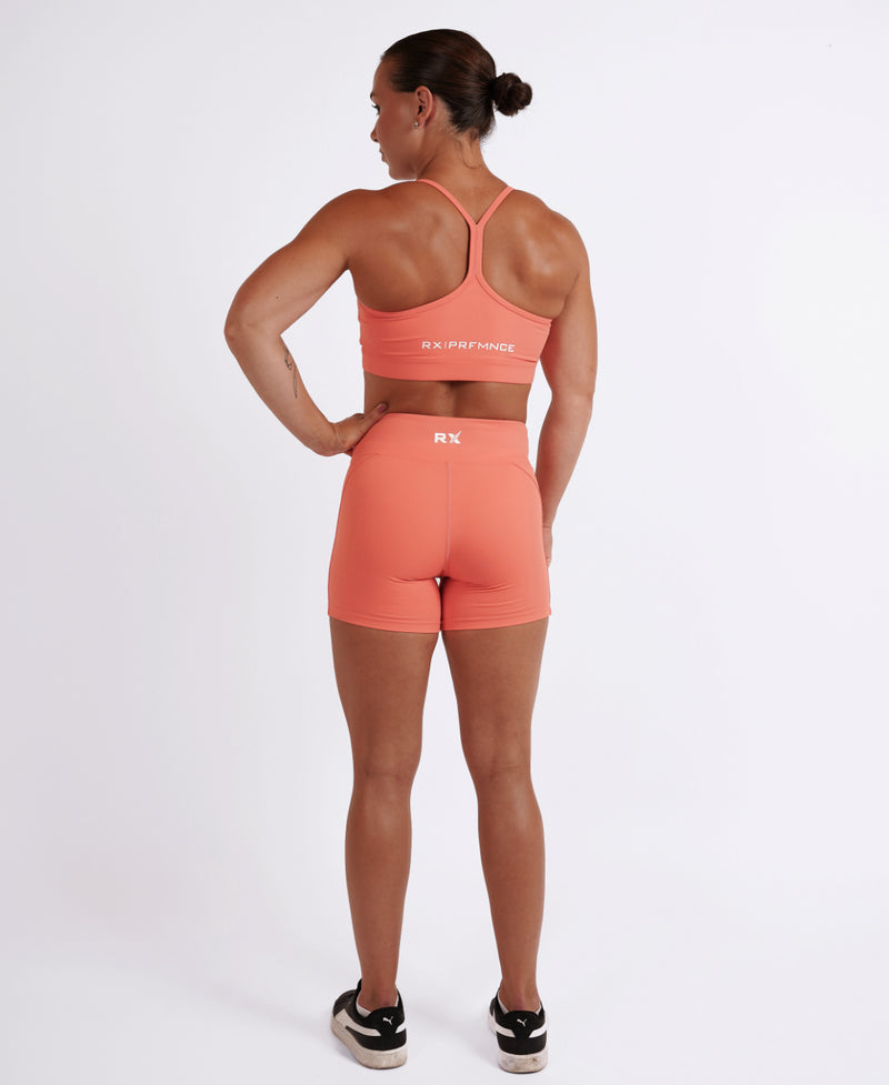 Performance Shorts Sunset Coral