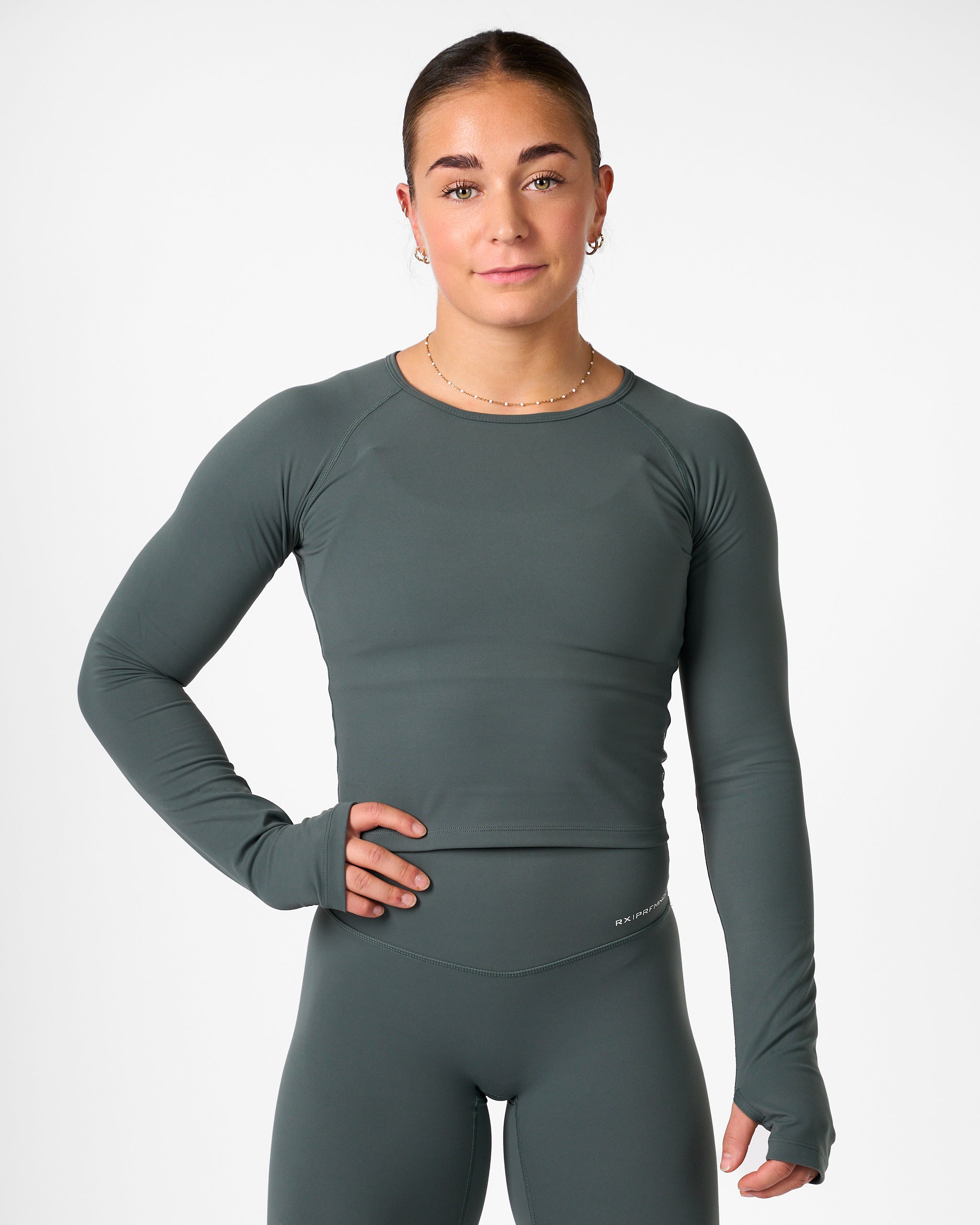 Kelly Long Sleeve Emerald Green