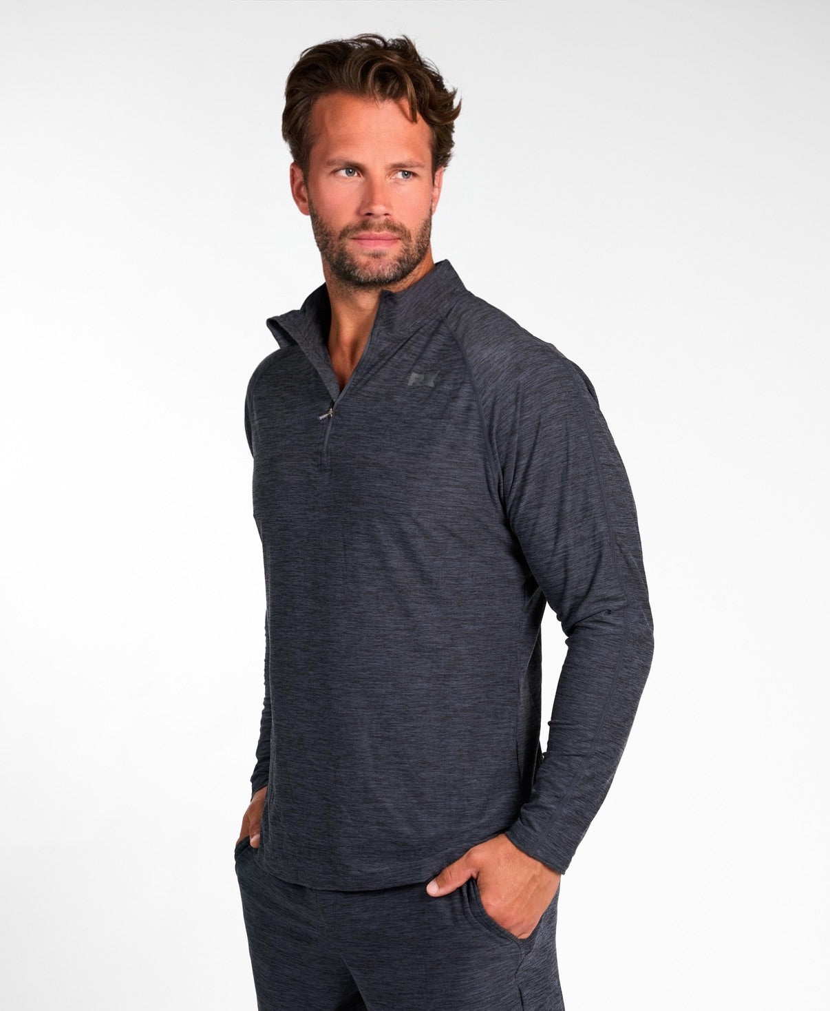 Core Long Sleeve Charcoal