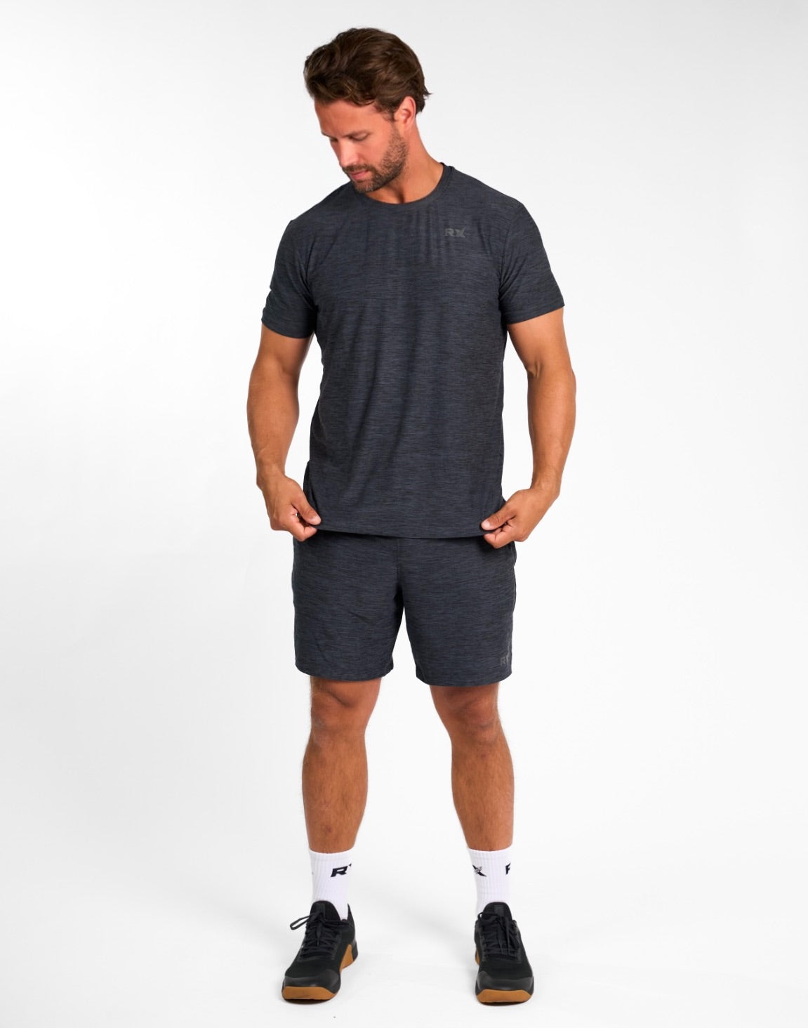 Core Shorts Charcoal-7