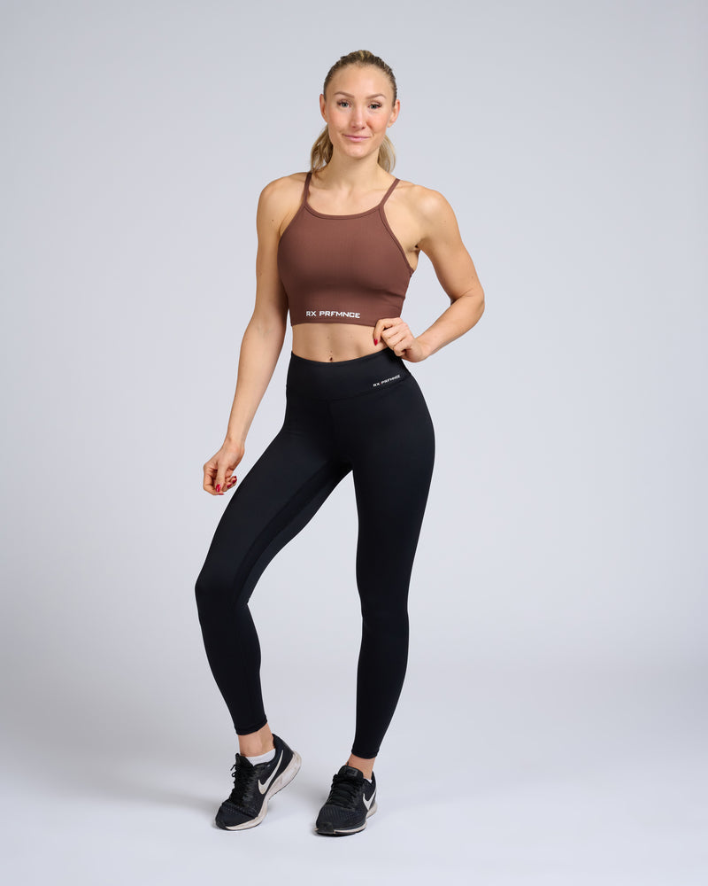 Annie Crop Top Chestnut