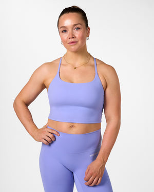 Isabel Crop Top Pink Velvet – Rx Performance
