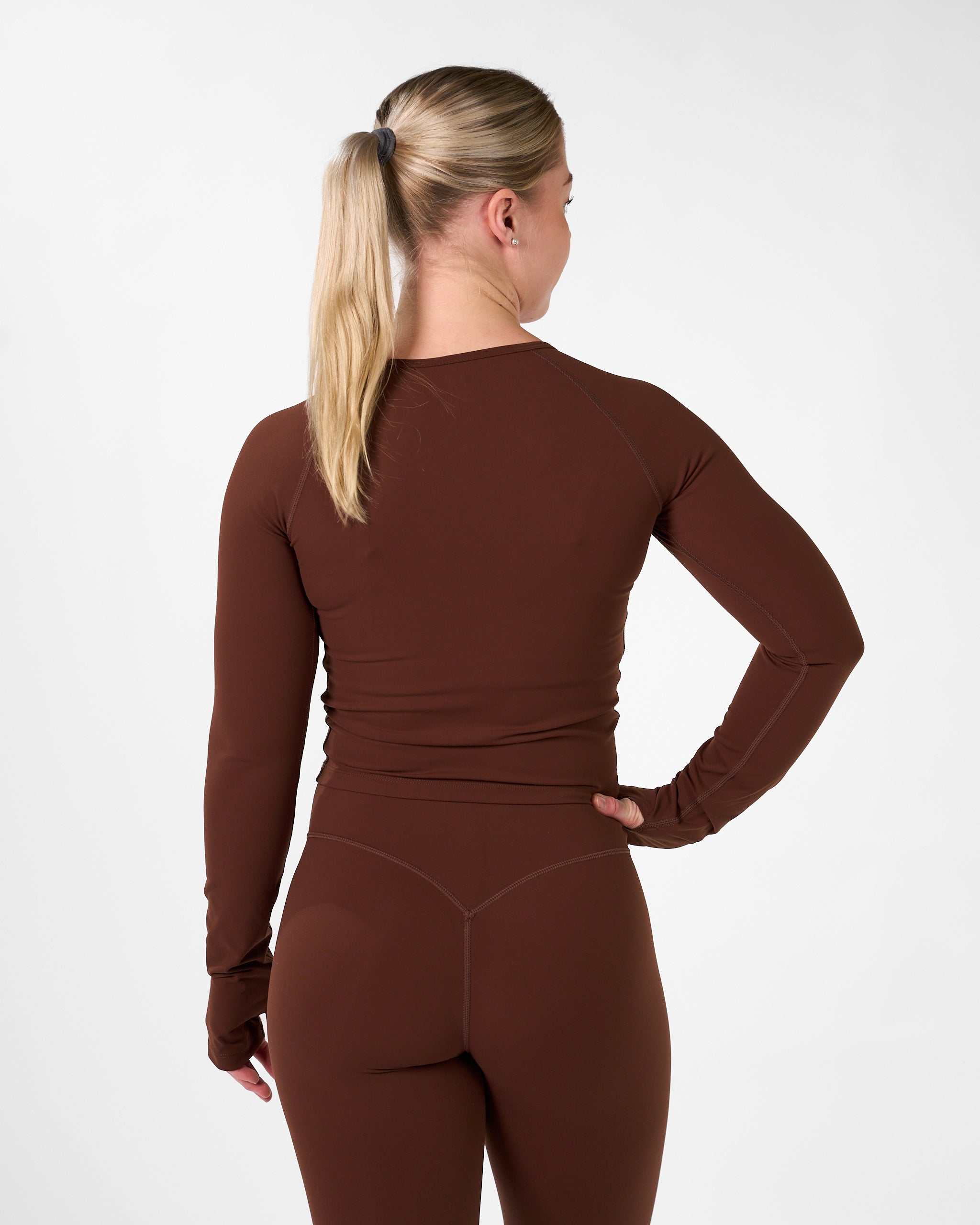 Kelly Long Sleeve Brown-3