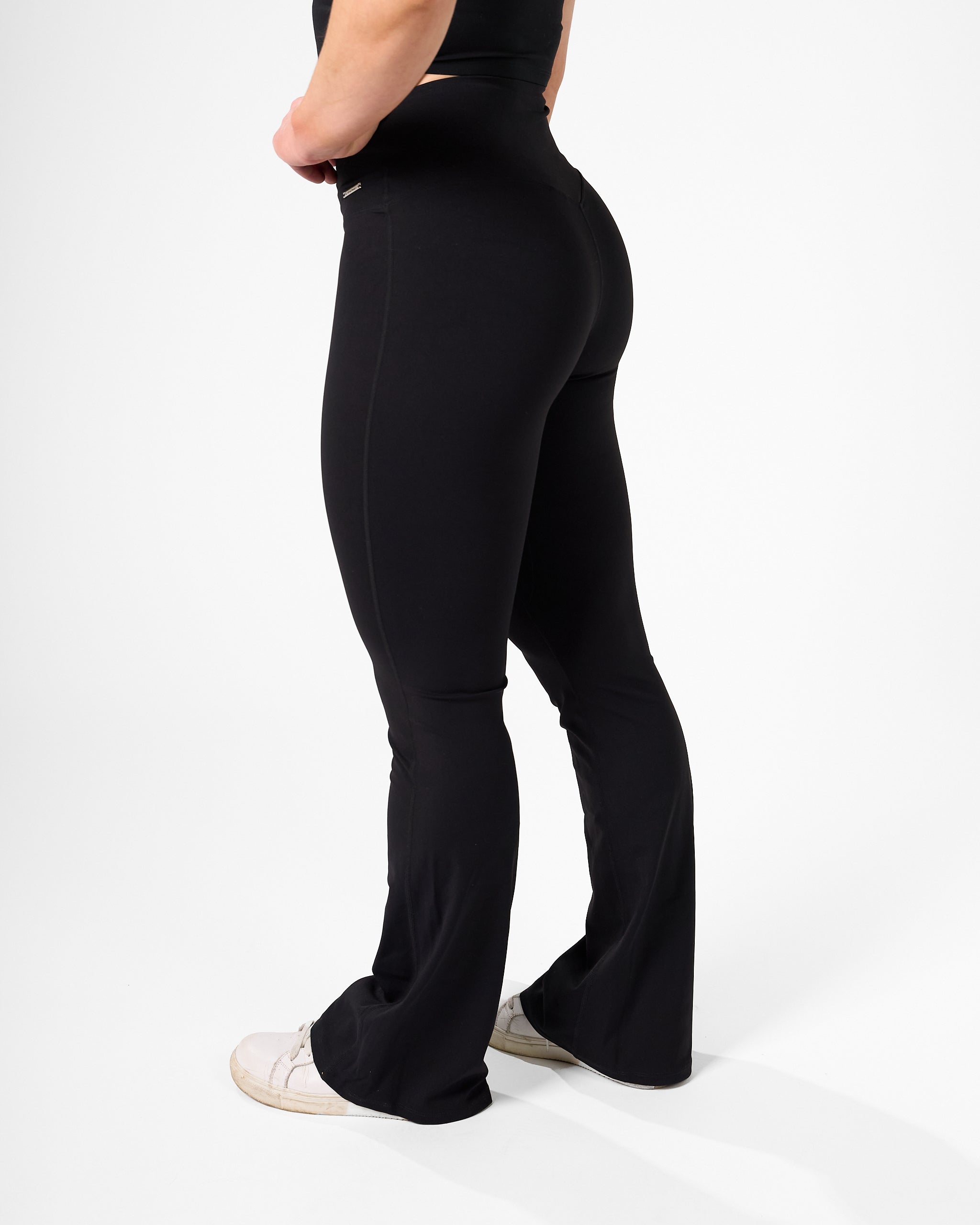 Flare Tights Black-3