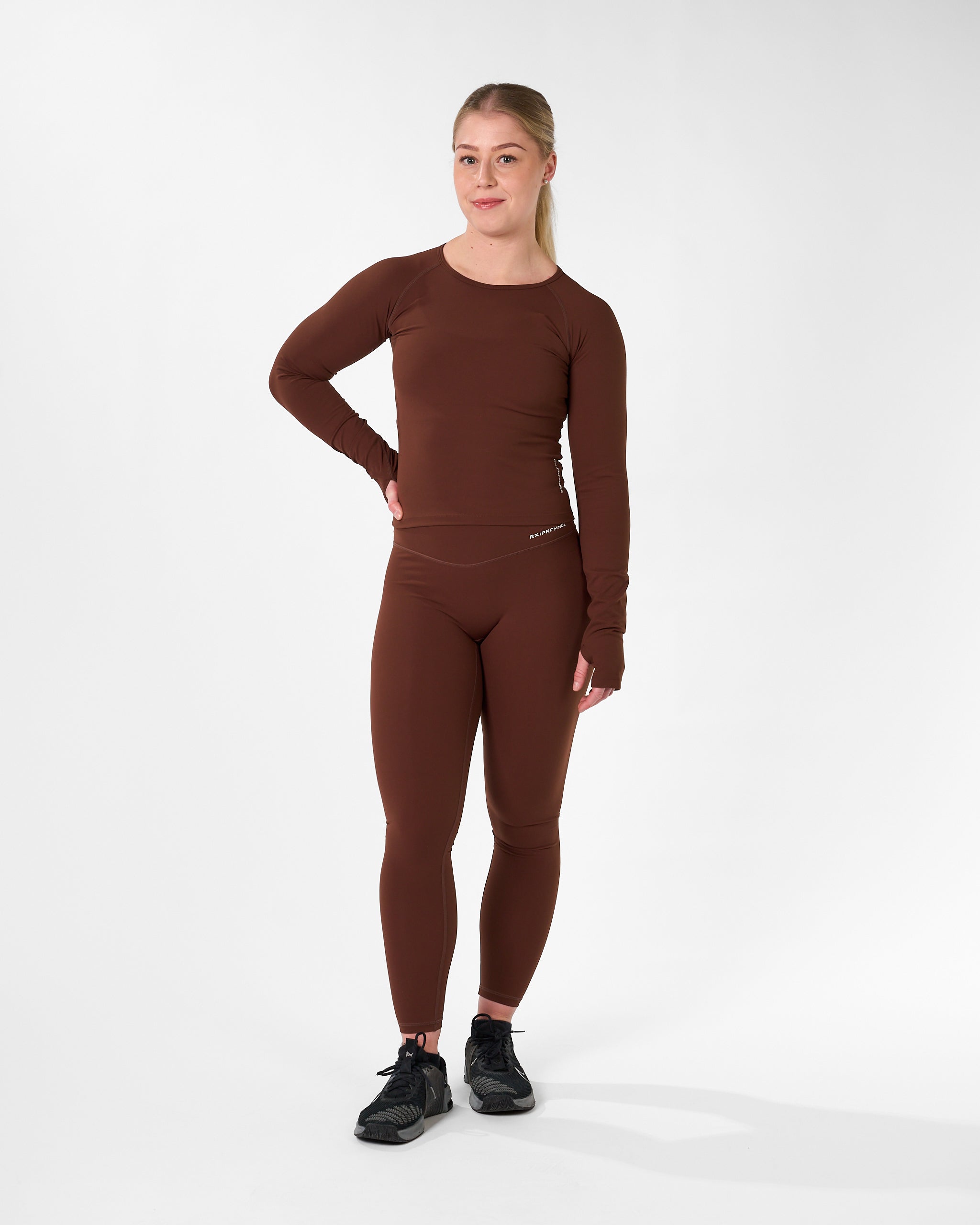 Kelly Long Sleeve Brown-5