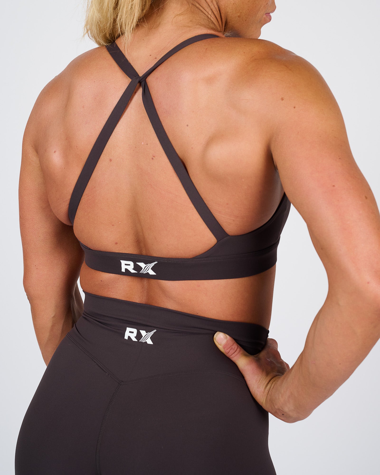 Isabel Sport Bra Ash Brown-3