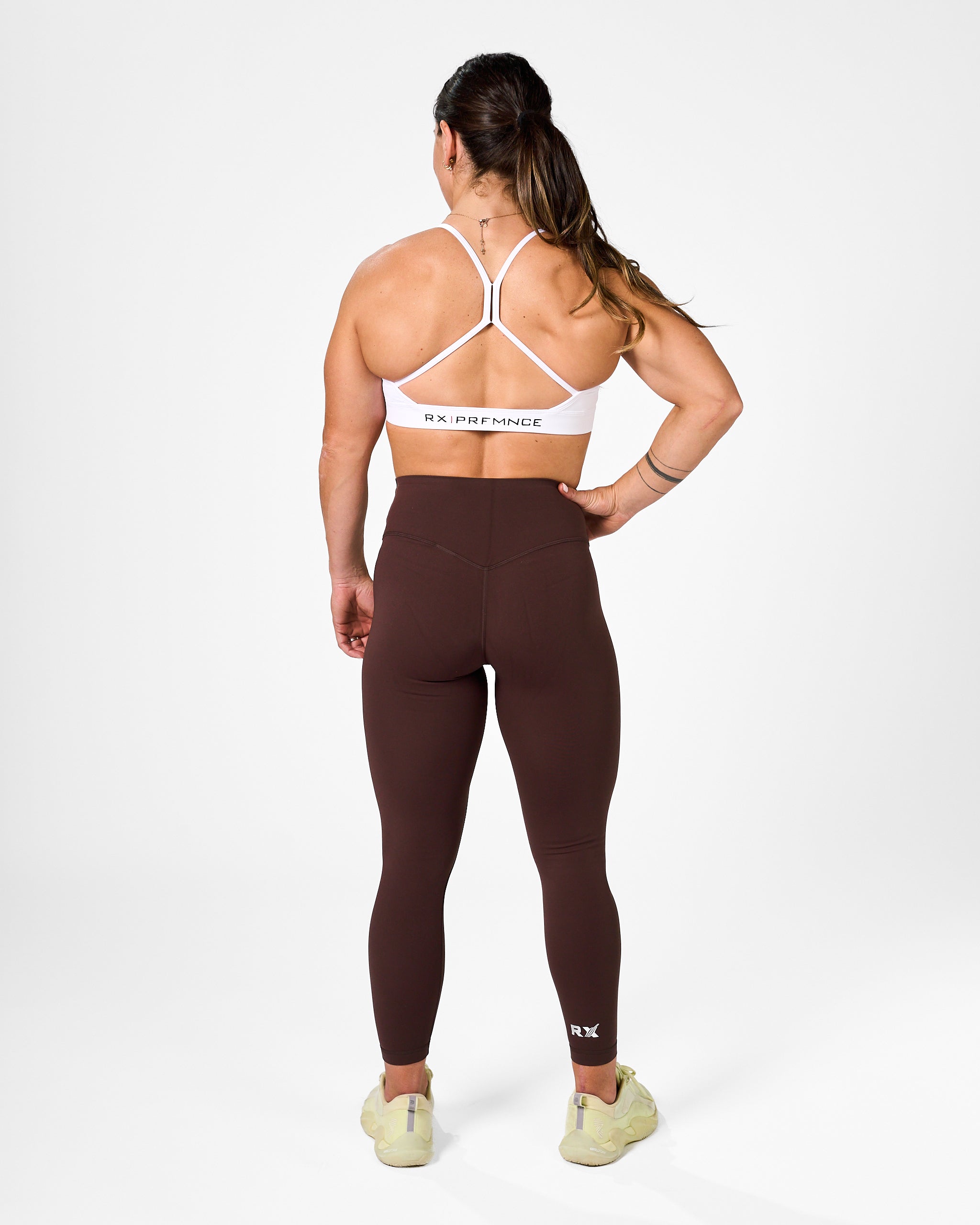 Barbara Sport Bra White-5