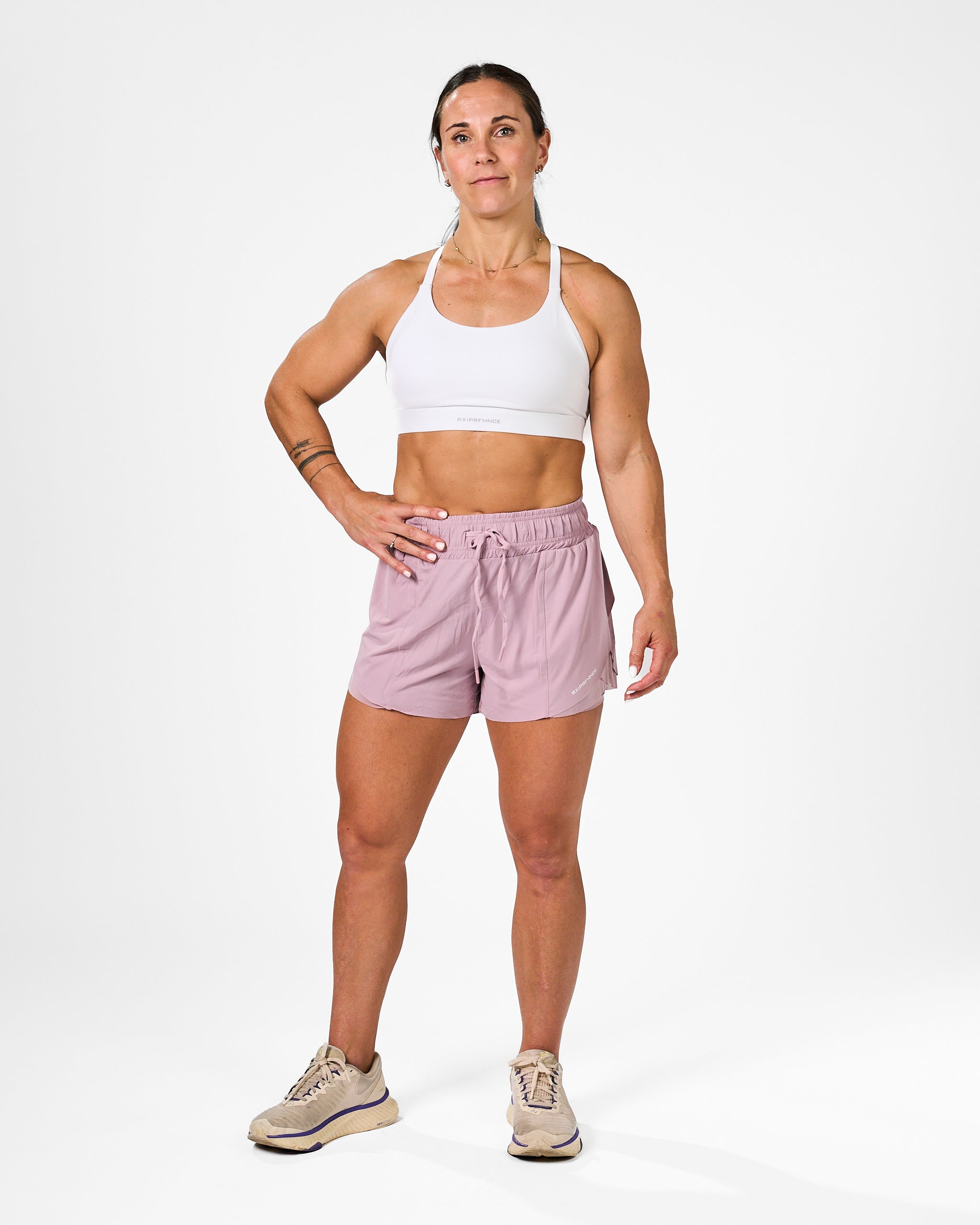 Performance Running Shorts Dusty Violet