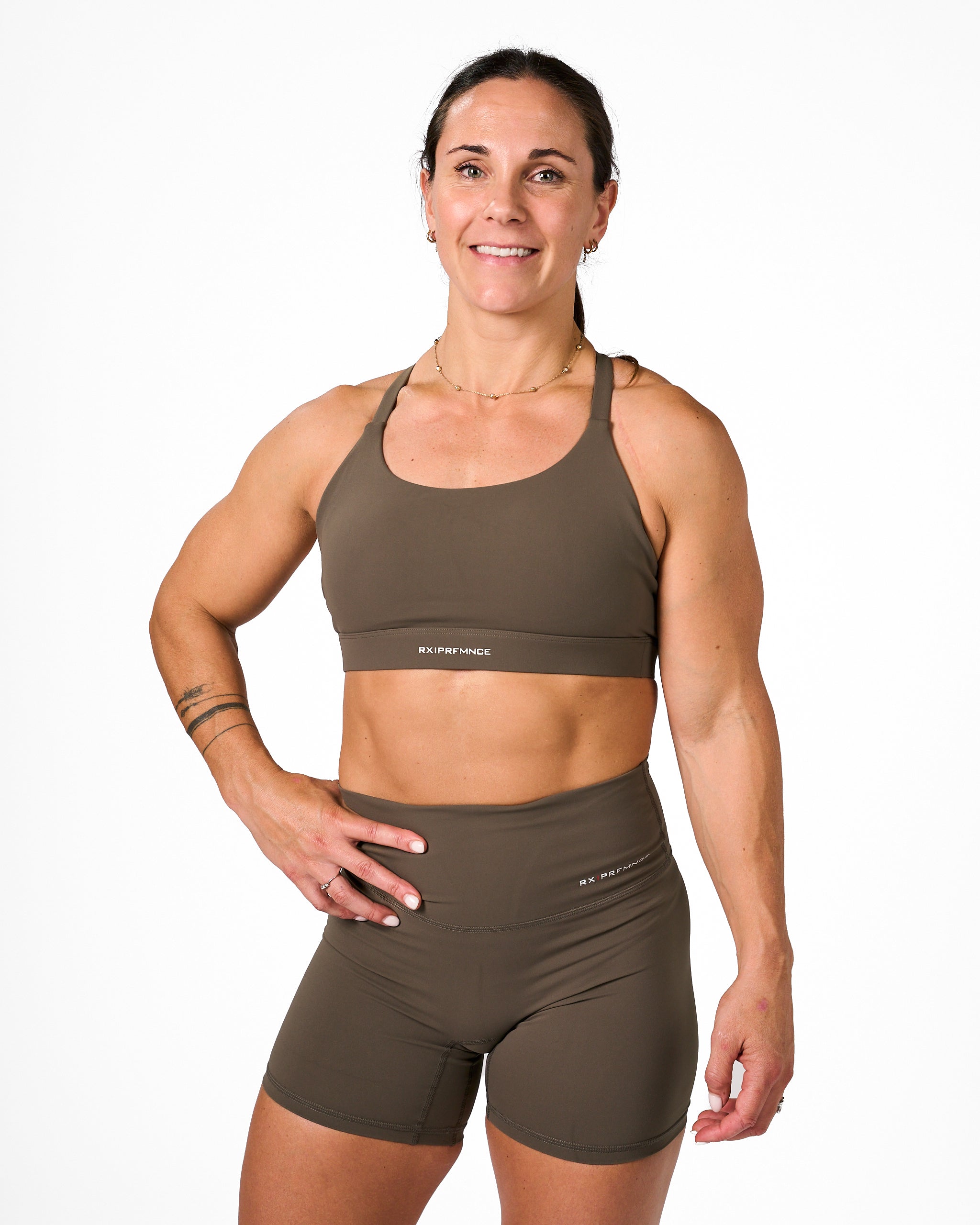 Isabel Sport Bra Sandstone-4