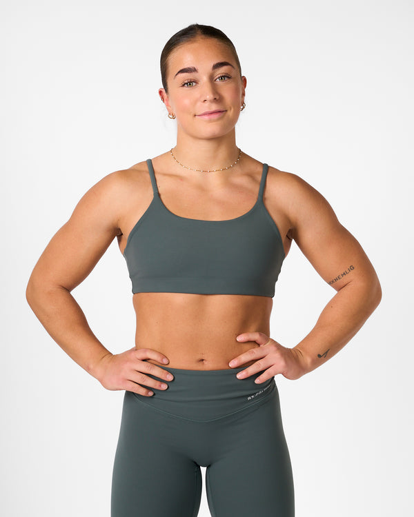 Kelly Sport Bra Emerald Green