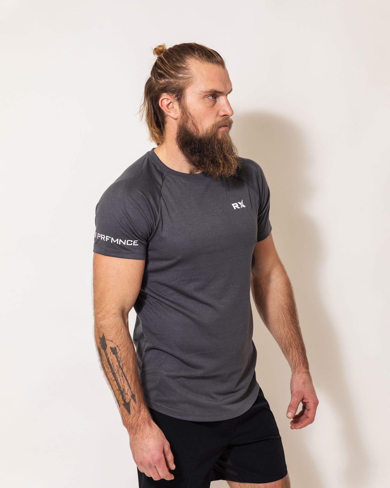 Camiseta JT Gris Oscuro