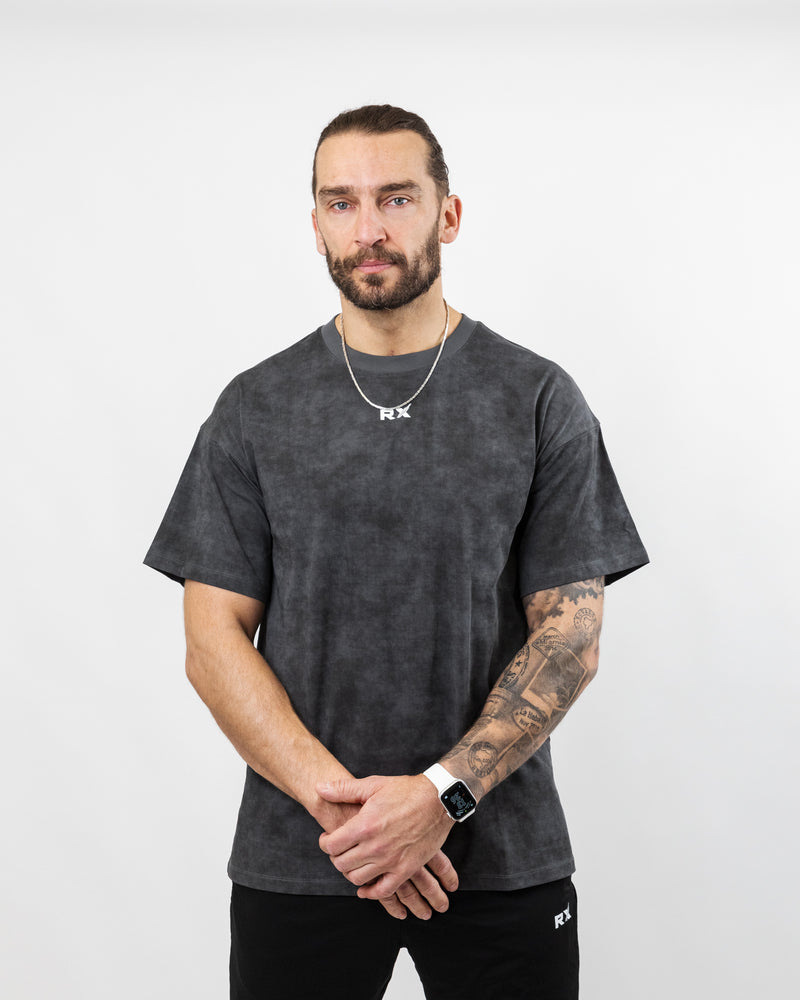 Benchmark T-shirt Washed Granite