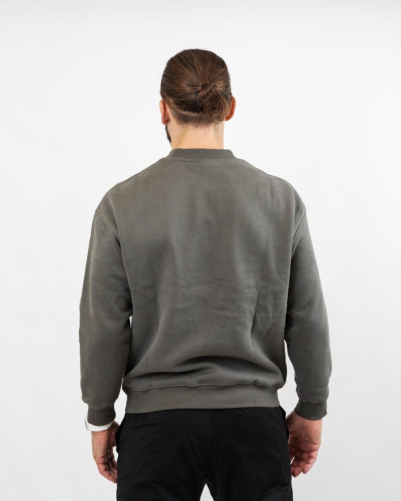 Essential Sweatshirt Dusty Olive