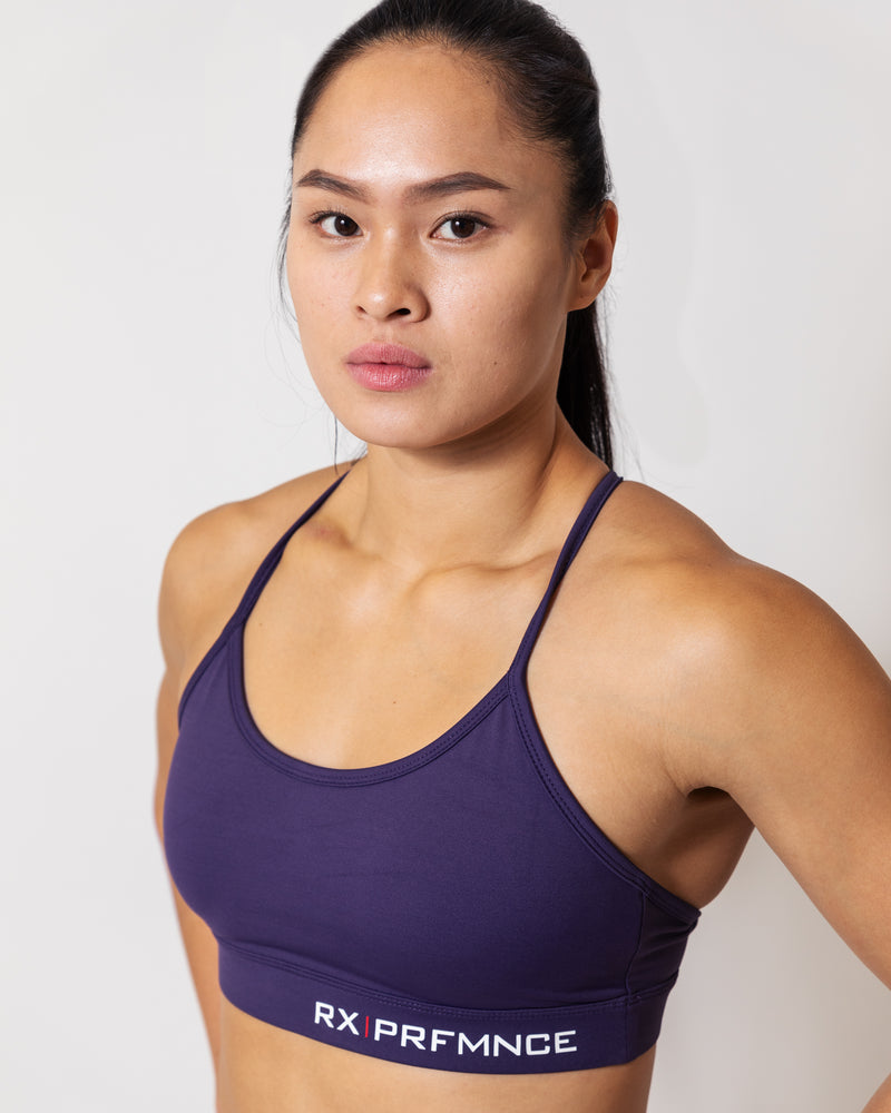 Barbara Sport Bra Dark Amethyst