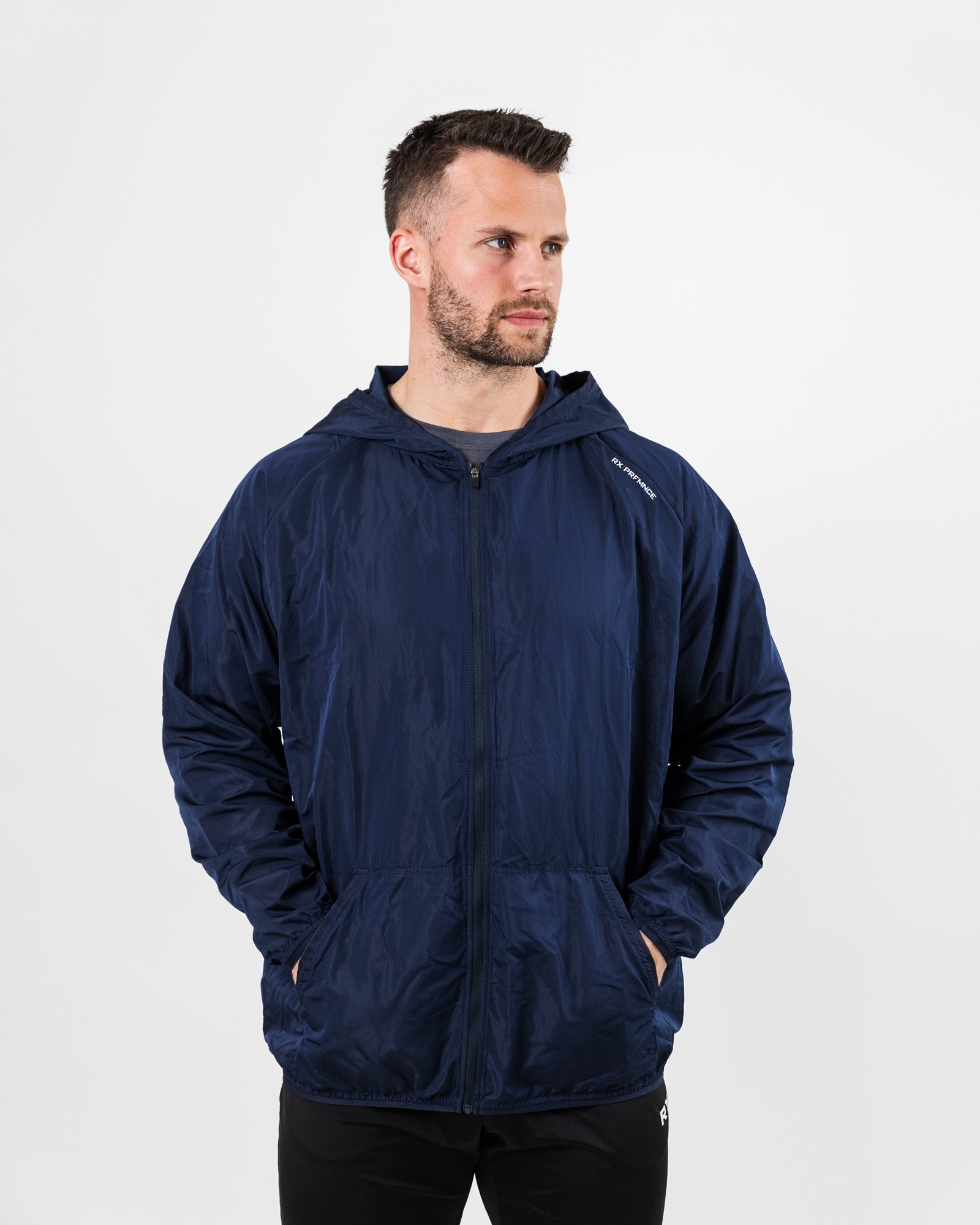 Strike Windbreaker Jacket Midnight Blue