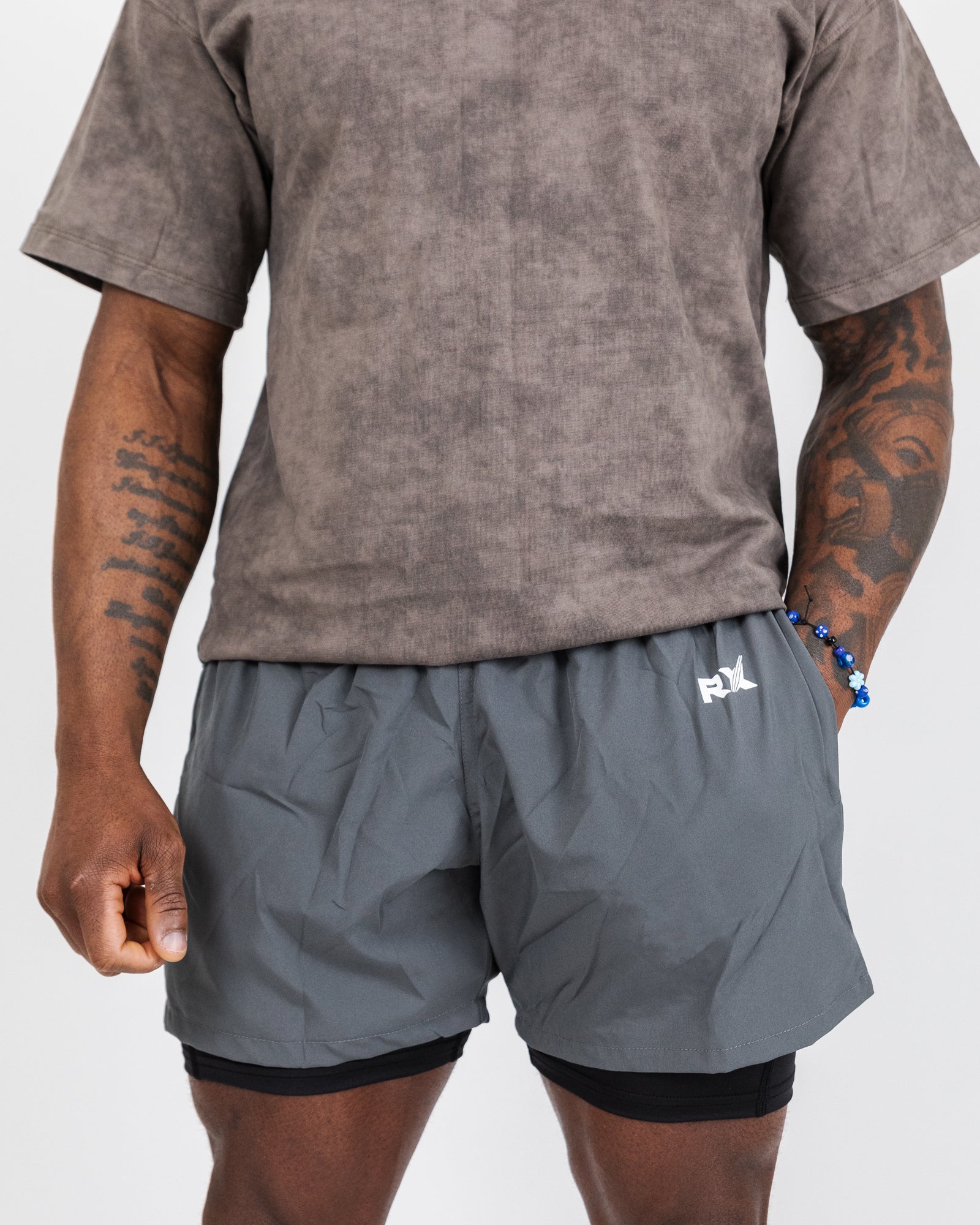Strike 2-in-1 Shorts Dark Gray