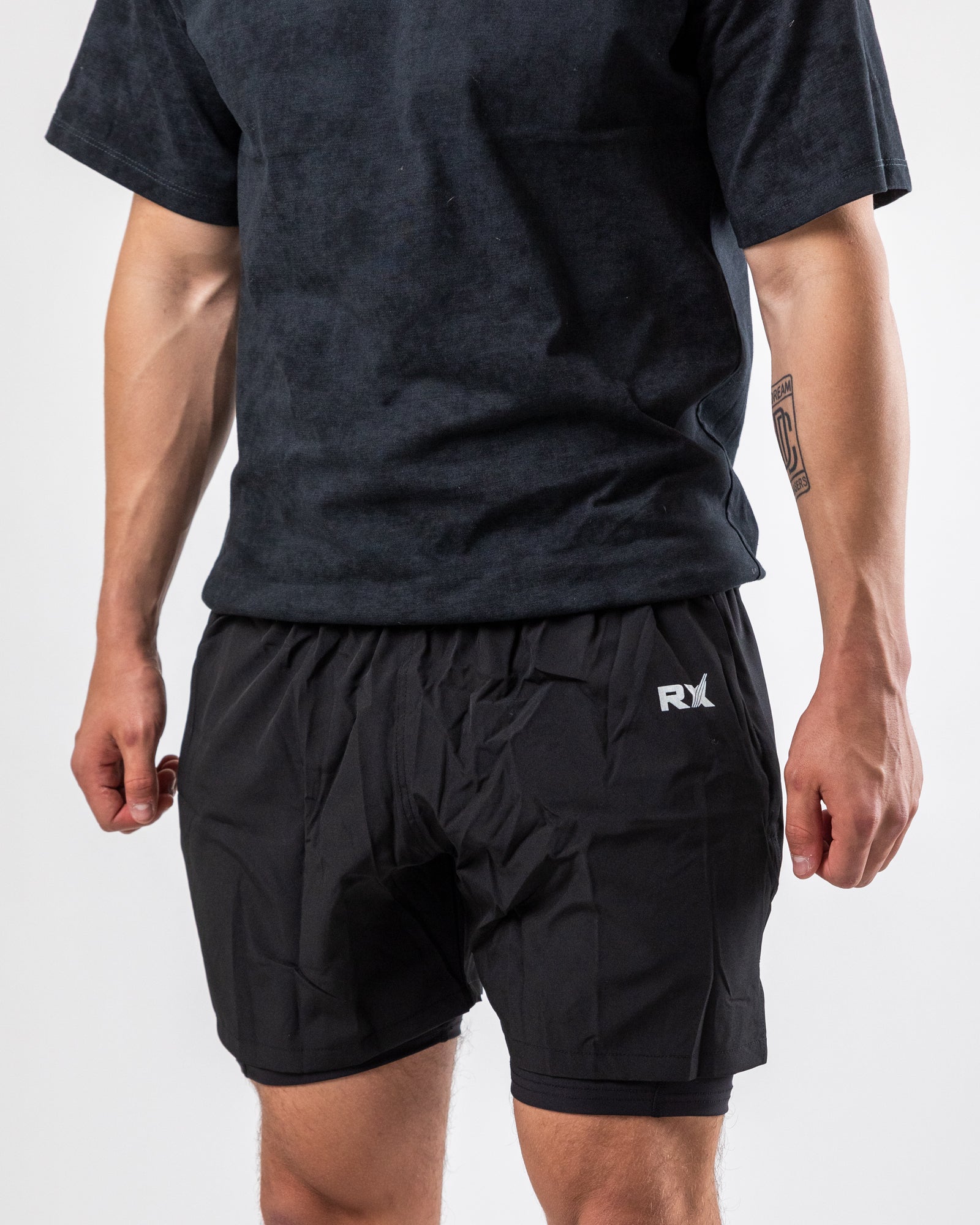 Strike 2-in-1 Shorts Black