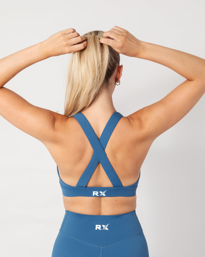 Diane Sports Bra Weavy Blue