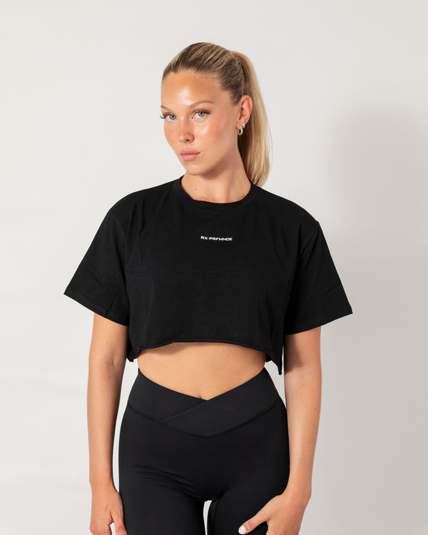 Diane Crop Top Black