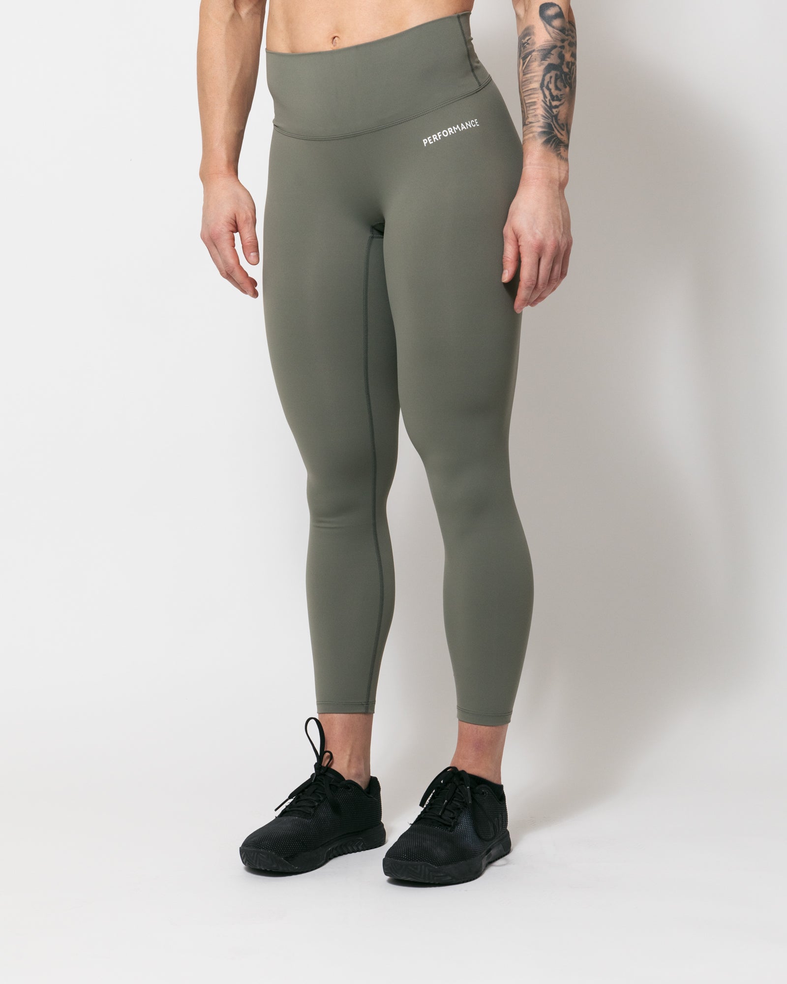 Isabel Tights Olive Green-3