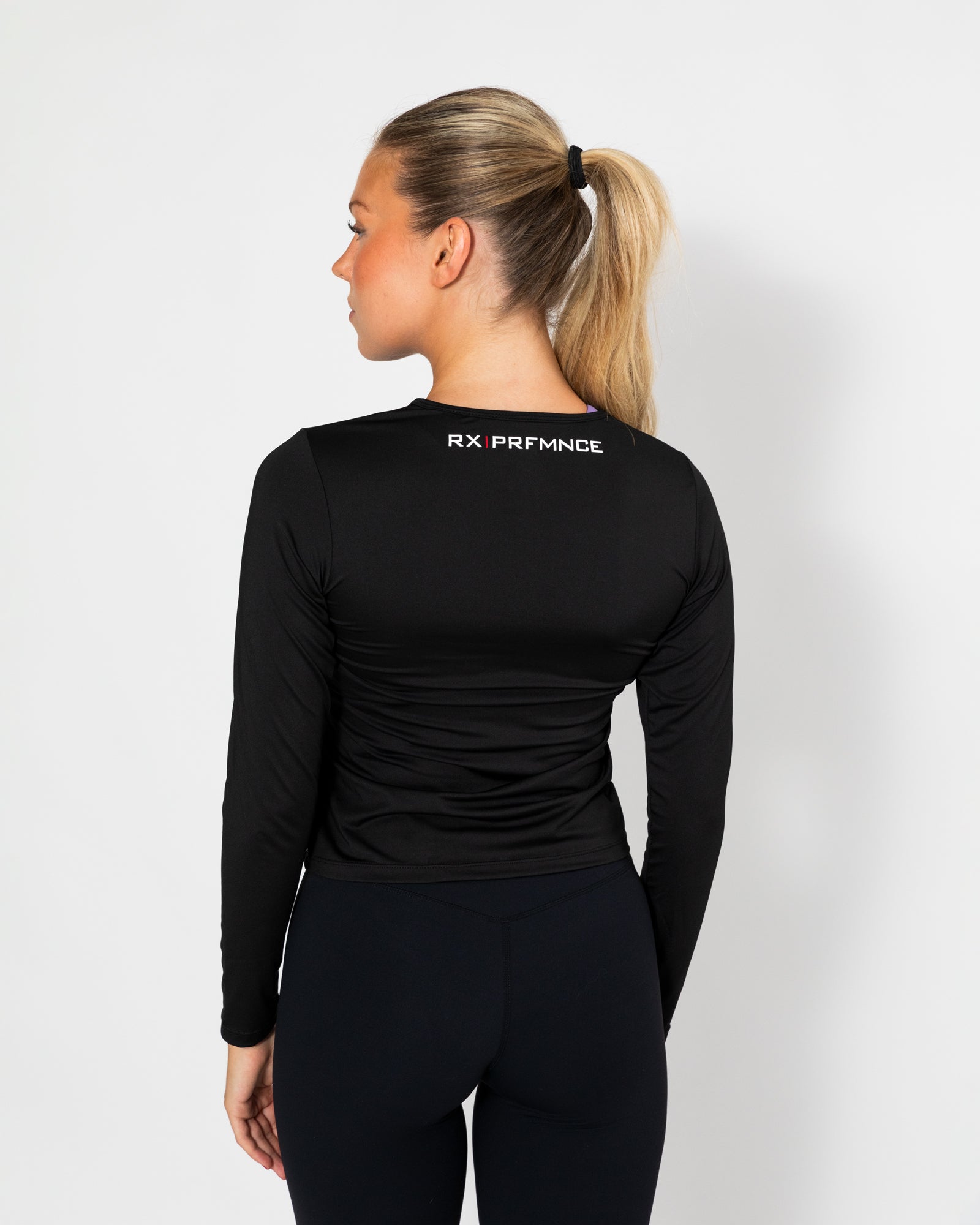 Diane Long Sleeve Top Black