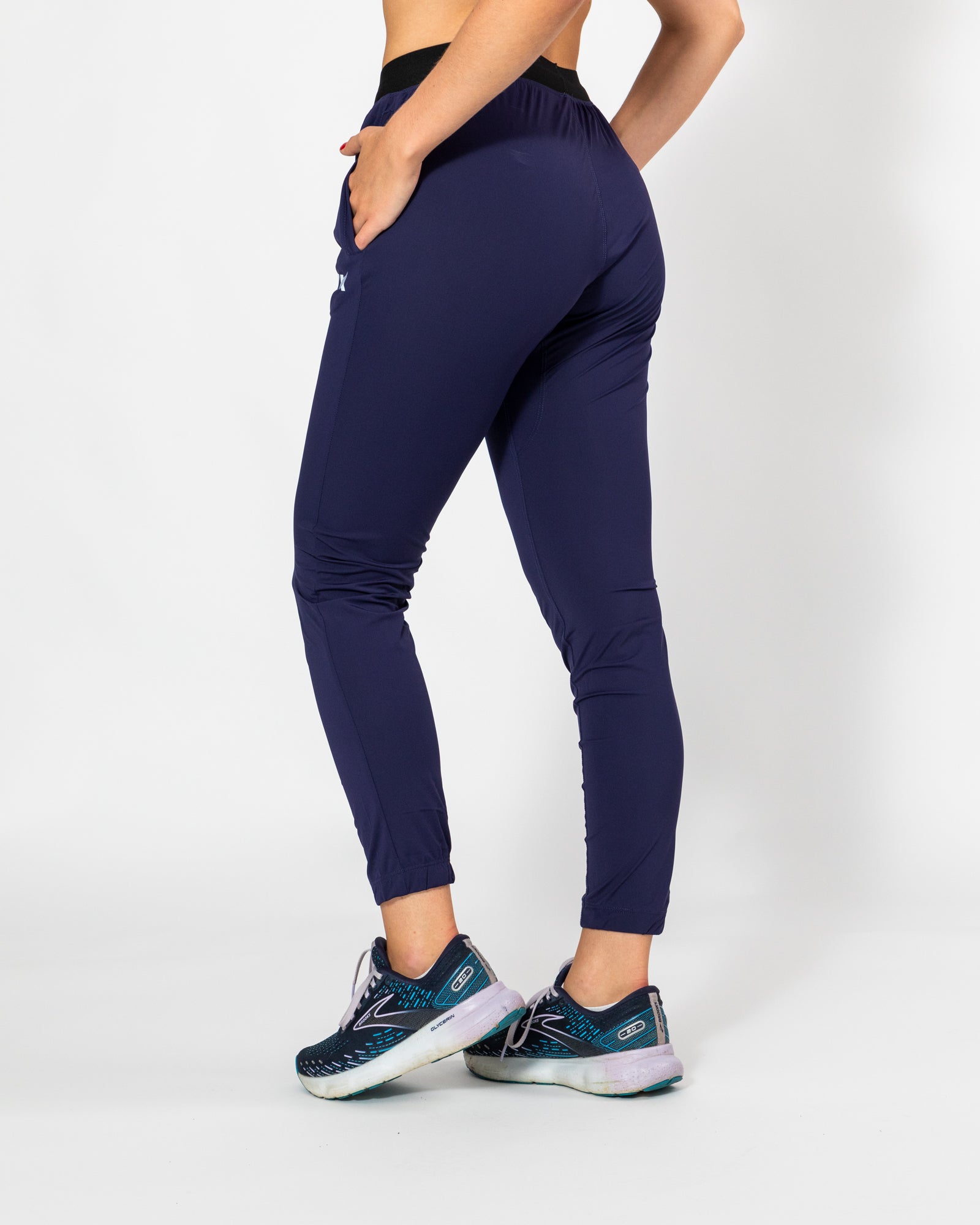Performance Tech Pants Navy Purple-4